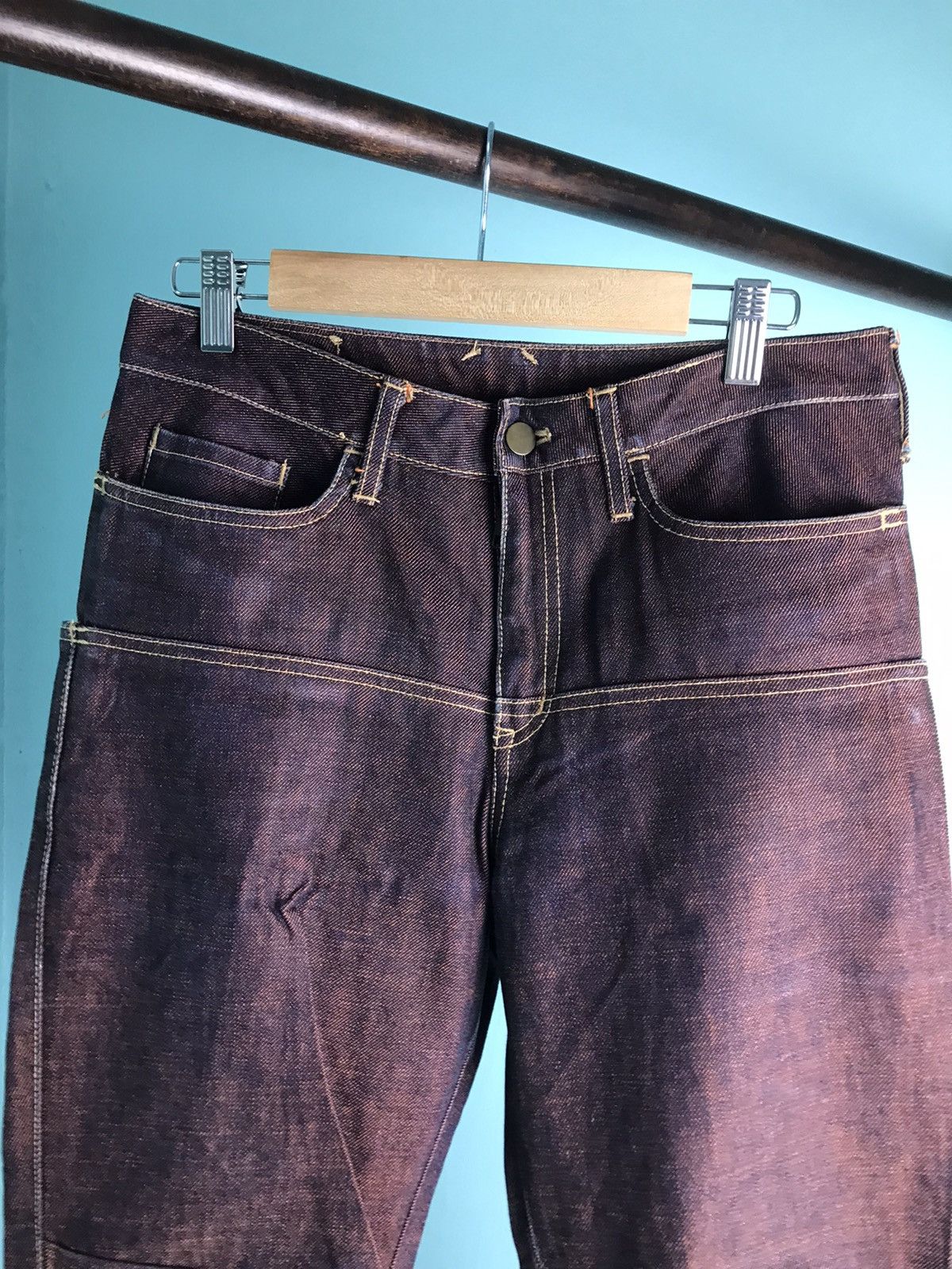 Vintage Beauty:Beast rabbit Pocket Jeans