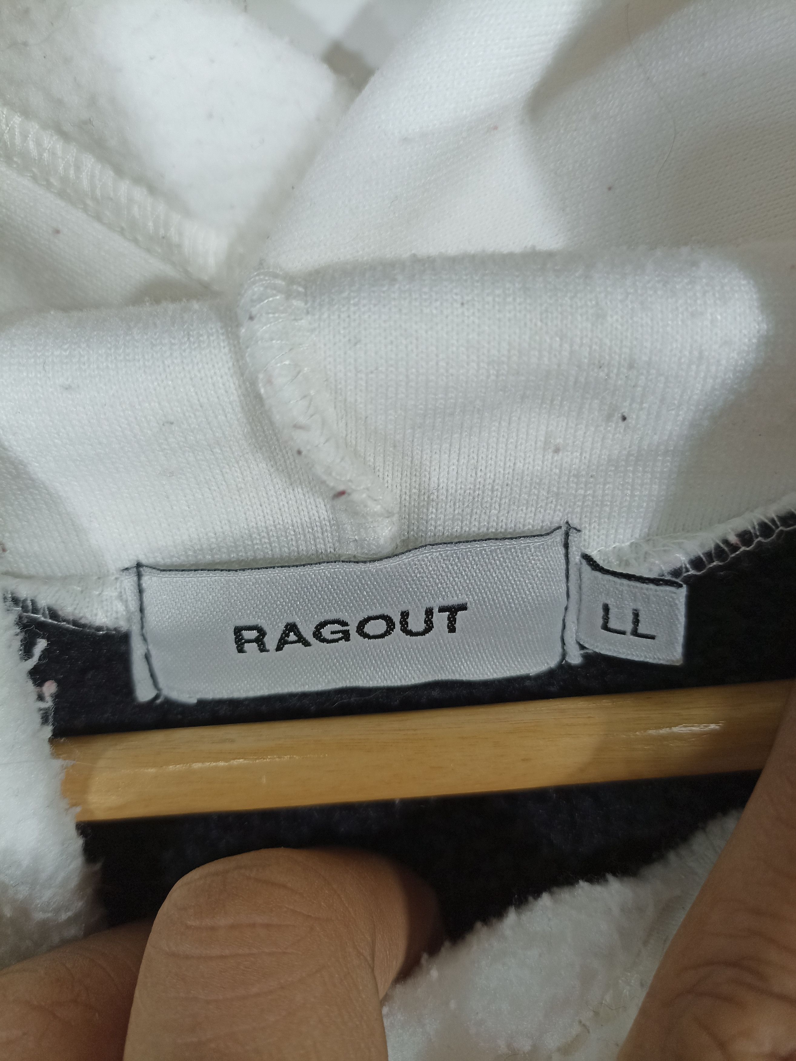 Japanese Brand 💢BEST OFFER💢 Japanese Brand Ragout Syndrome Fleece Hoodie Size US L / EU 52-54 / 3 - 3 Thumbnail