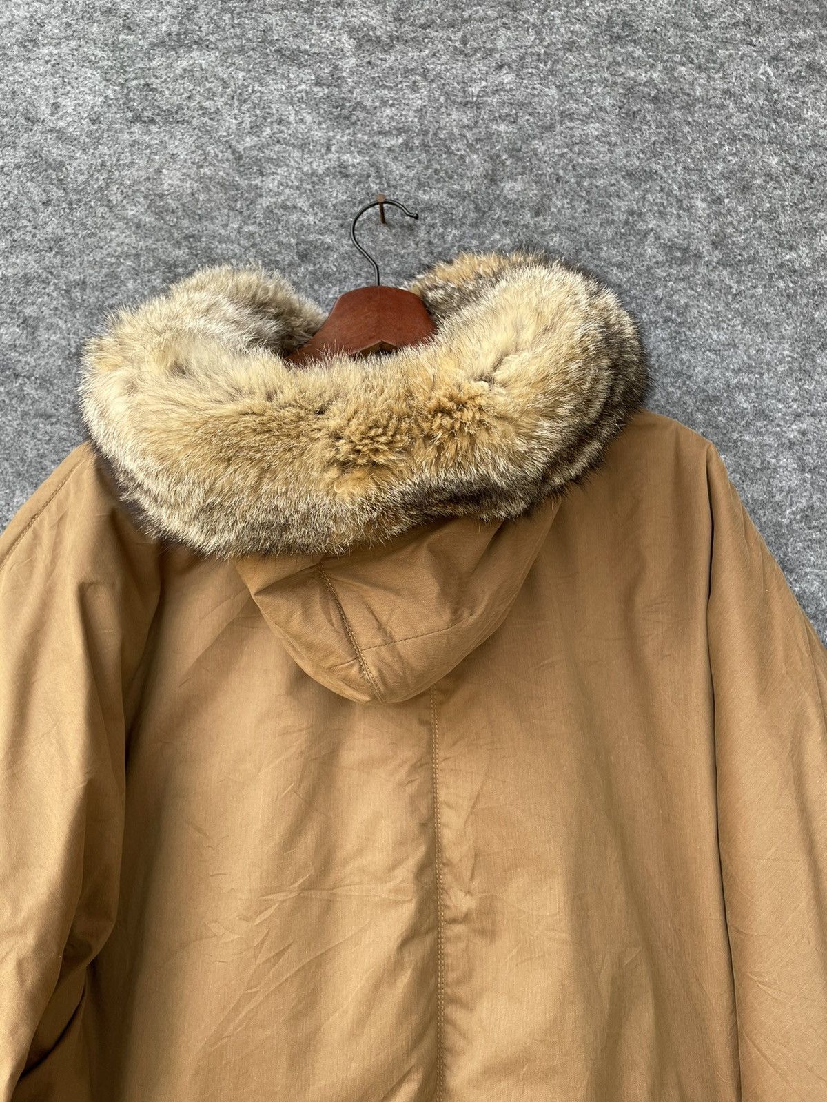 Henry Cotton's VINTAGE HENRY COTTONS FUR LONG JACKET Size US L / EU 52-54 / 3 - 4 Thumbnail