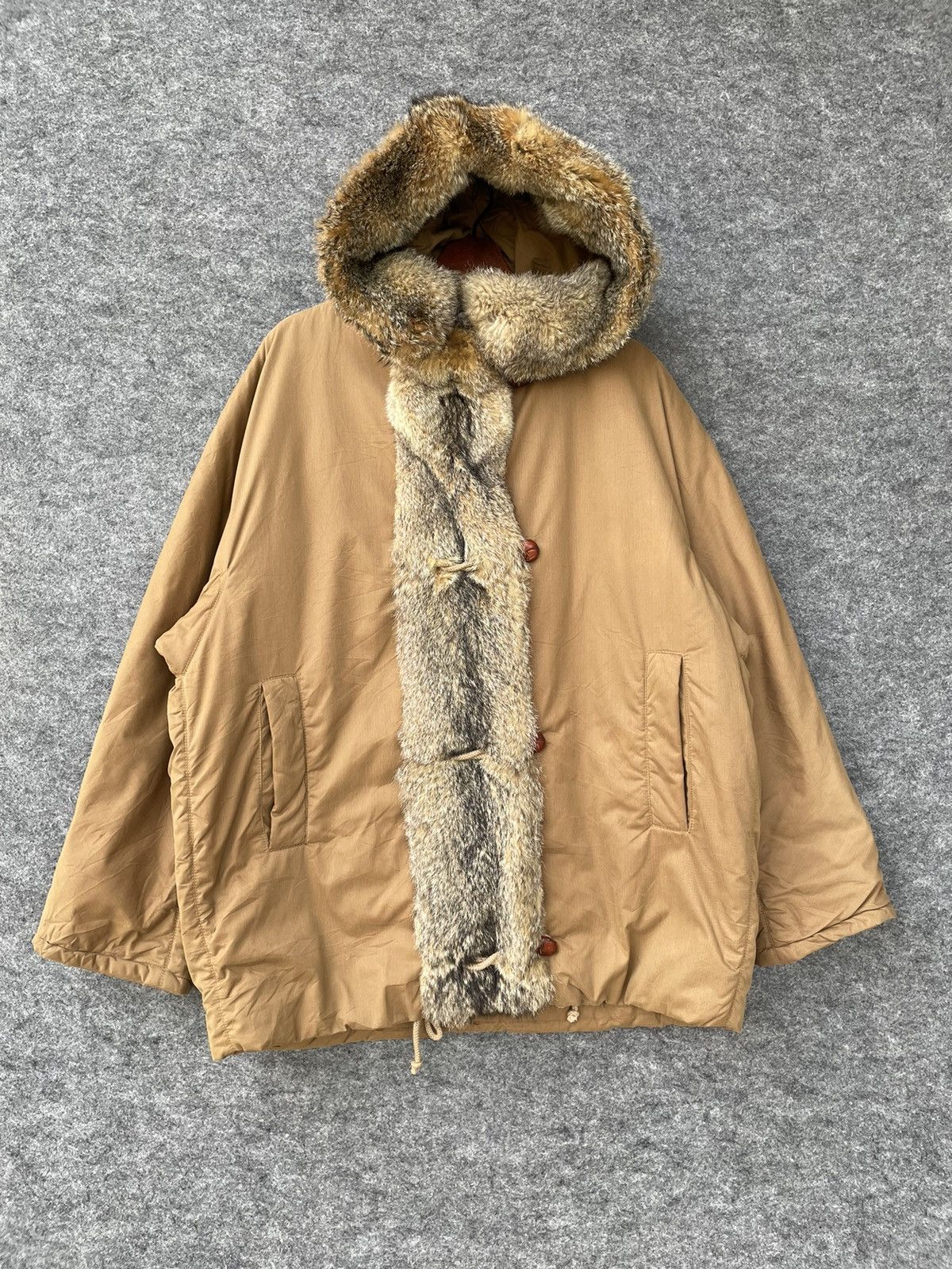 Henry Cotton's VINTAGE HENRY COTTONS FUR LONG JACKET Size US L / EU 52-54 / 3 - 1 Thumbnail