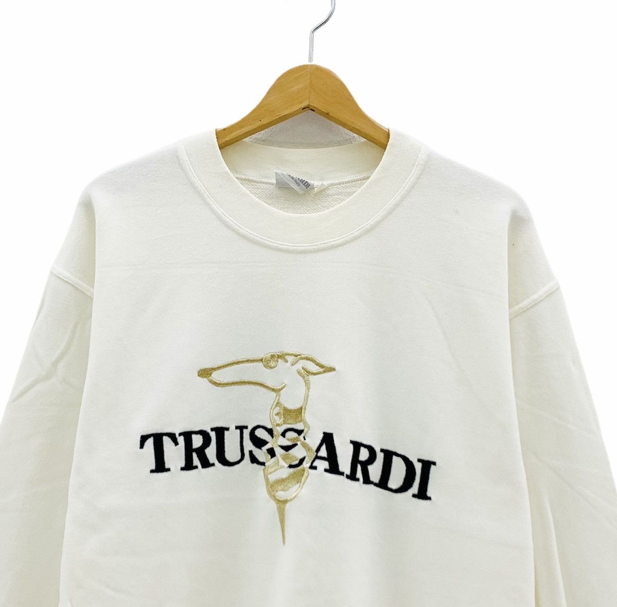 Trussardi Vintage 90s Trussardi Italy Crewneck Sweatshirt Size US M / EU 48-50 / 2 - 4 Thumbnail