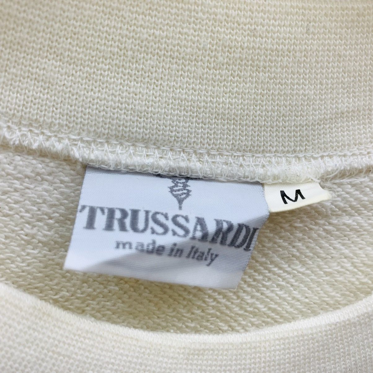 Trussardi Vintage 90s Trussardi Italy Crewneck Sweatshirt Size US M / EU 48-50 / 2 - 8 Thumbnail