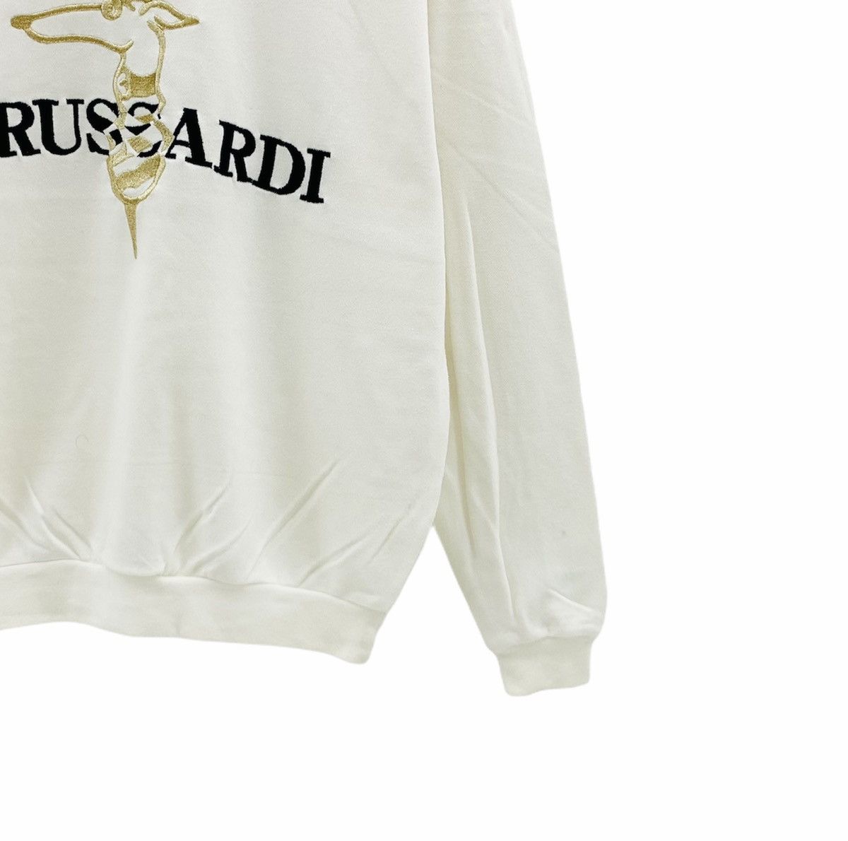 Trussardi Vintage 90s Trussardi Italy Crewneck Sweatshirt Size US M / EU 48-50 / 2 - 6 Thumbnail
