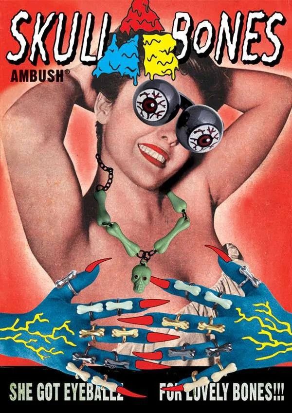 Ambush Design 2010 AMBUSH Skull Face Ring Size ONE SIZE - 5 Thumbnail