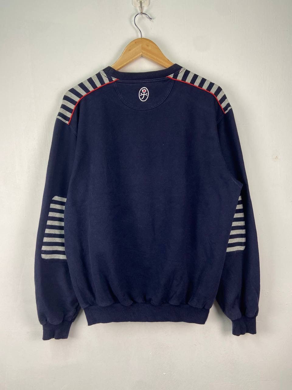 Jean Charles De Castelbajac × Vintage Vintage J c Castelbajac Sweatshirt Jumper Big Logo Size US L / EU 52-54 / 3 - 2 Thumbnail