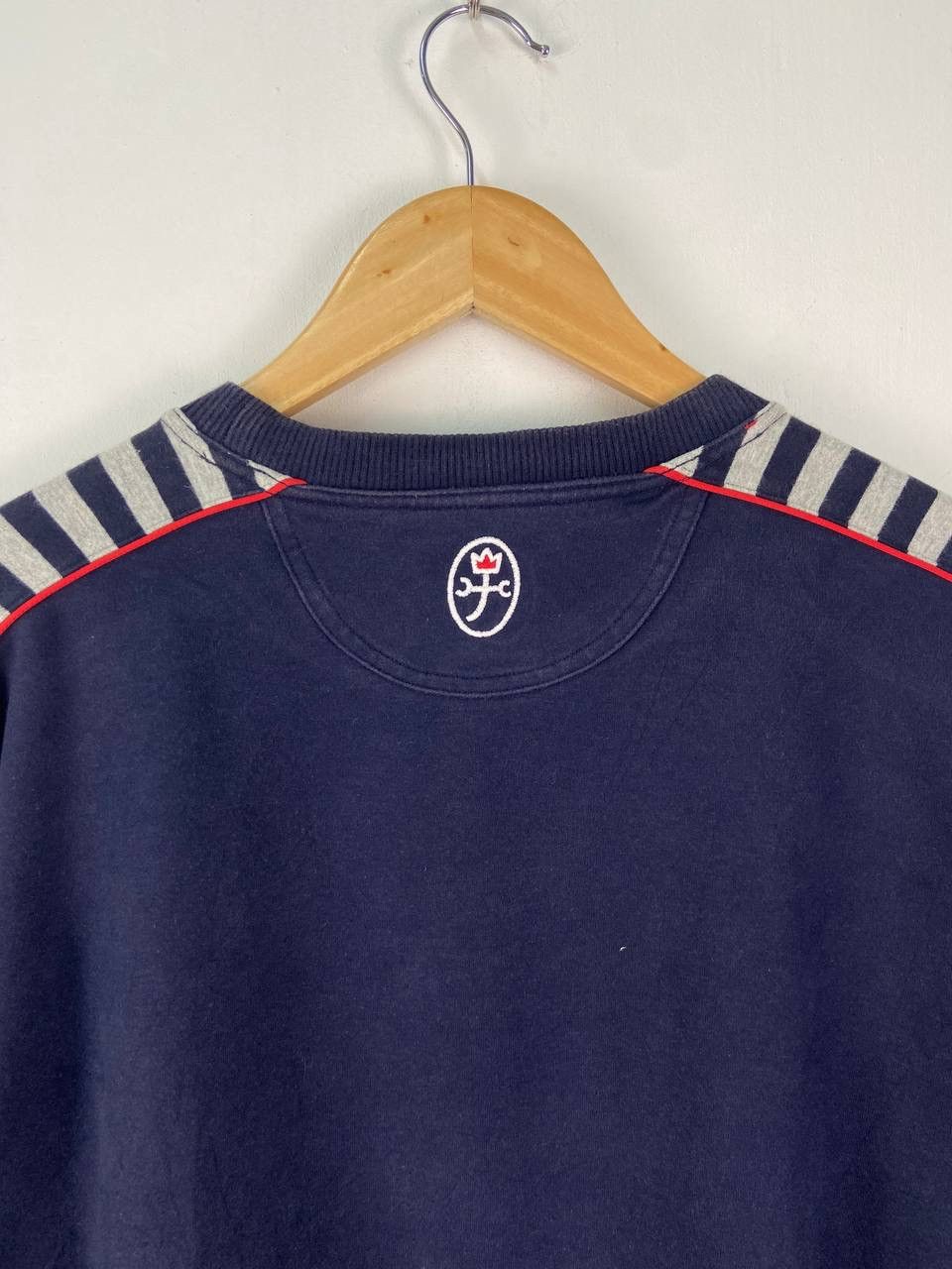 Jean Charles De Castelbajac × Vintage Vintage J c Castelbajac Sweatshirt Jumper Big Logo Size US L / EU 52-54 / 3 - 6 Thumbnail