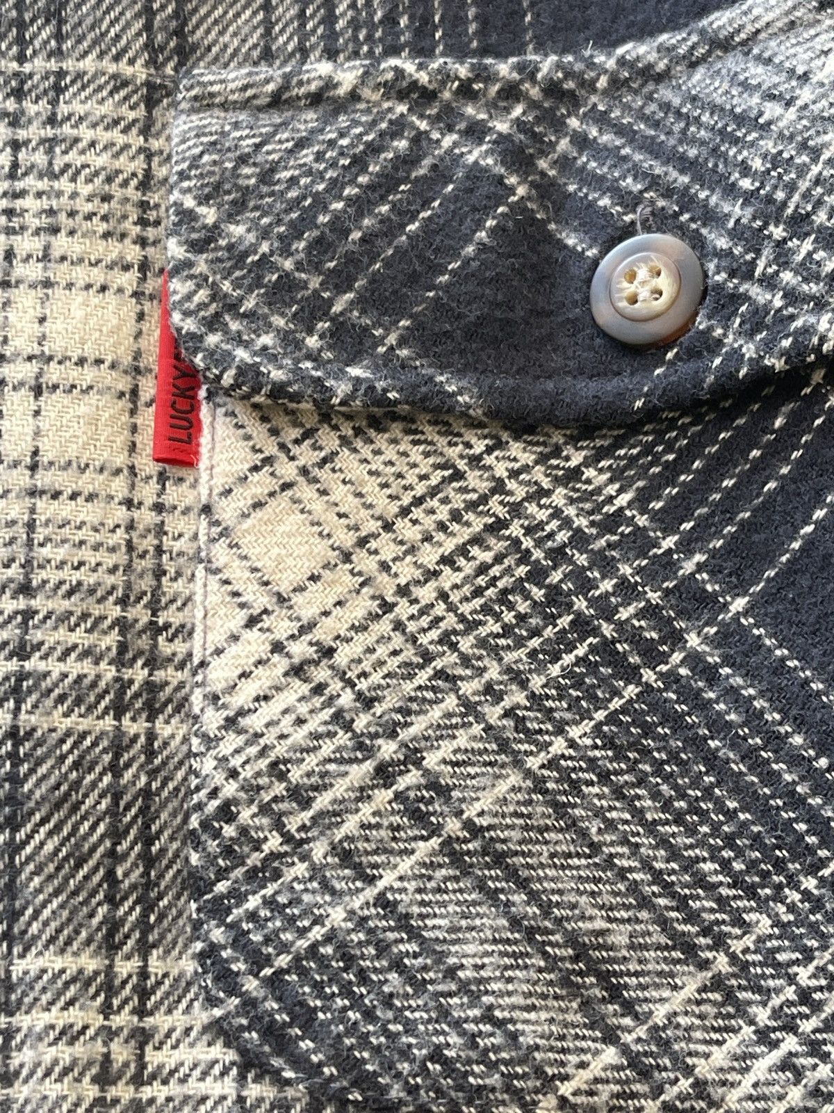 Japanese Brand Vintage Lucky Strike Wool Tartan Jacket Size US M / EU 48-50 / 2 - 9 Thumbnail