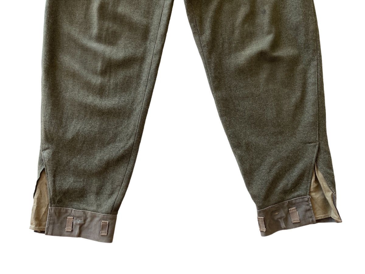 Vintage RARE!!! 1940s WWII Swedish Wool Military Trousers Pants Size US 31 - 10 Thumbnail
