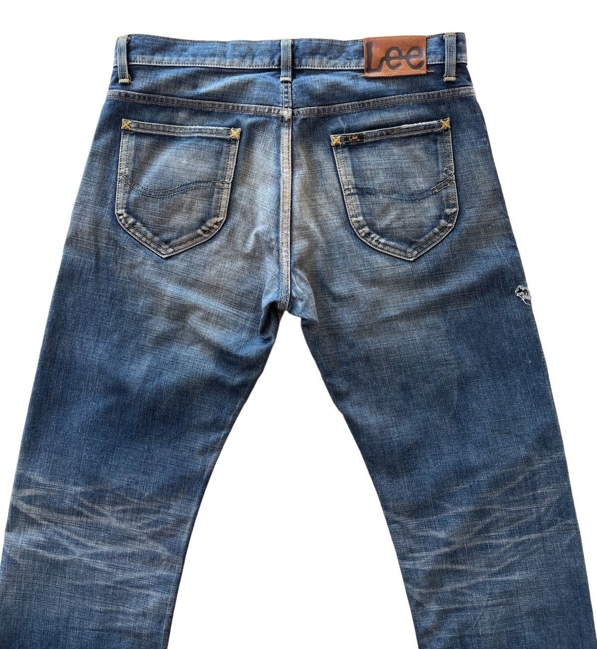 Lee Vintage Lee Riders Selvedge Rusty Jeans Size US 35 - 5 Thumbnail
