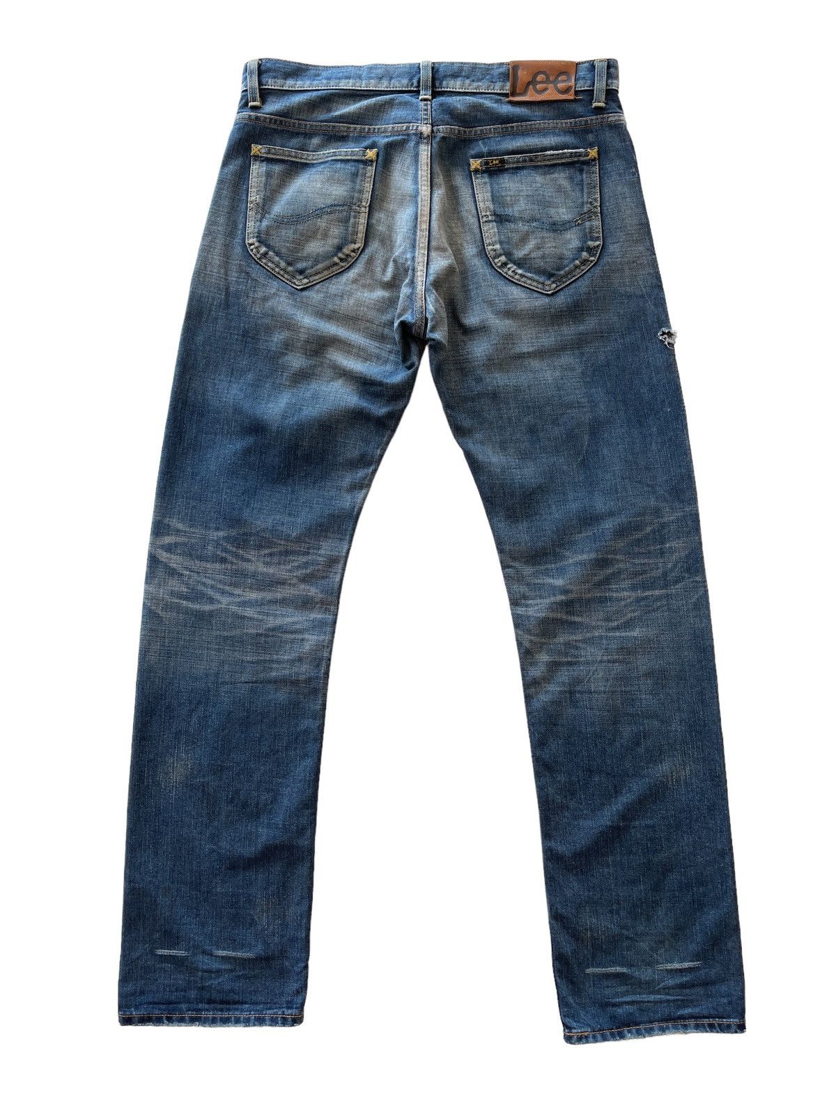 Lee Vintage Lee Riders Selvedge Rusty Jeans Size US 35 - 3 Thumbnail