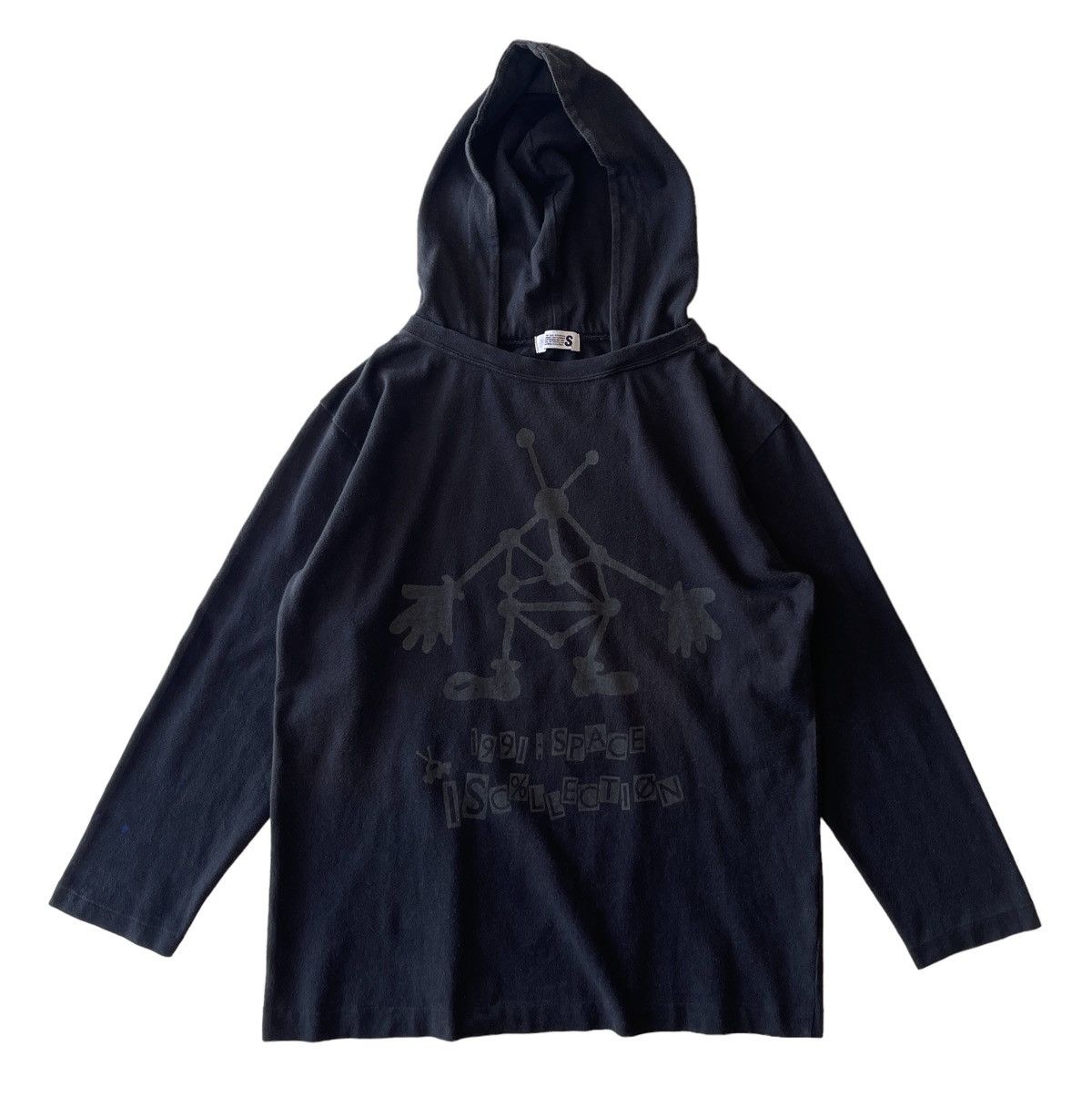 Issey Miyake Issey Miyake 1991 Space IS Collection Hoodies Faded Size US M / EU 48-50 / 2 - 3 Thumbnail