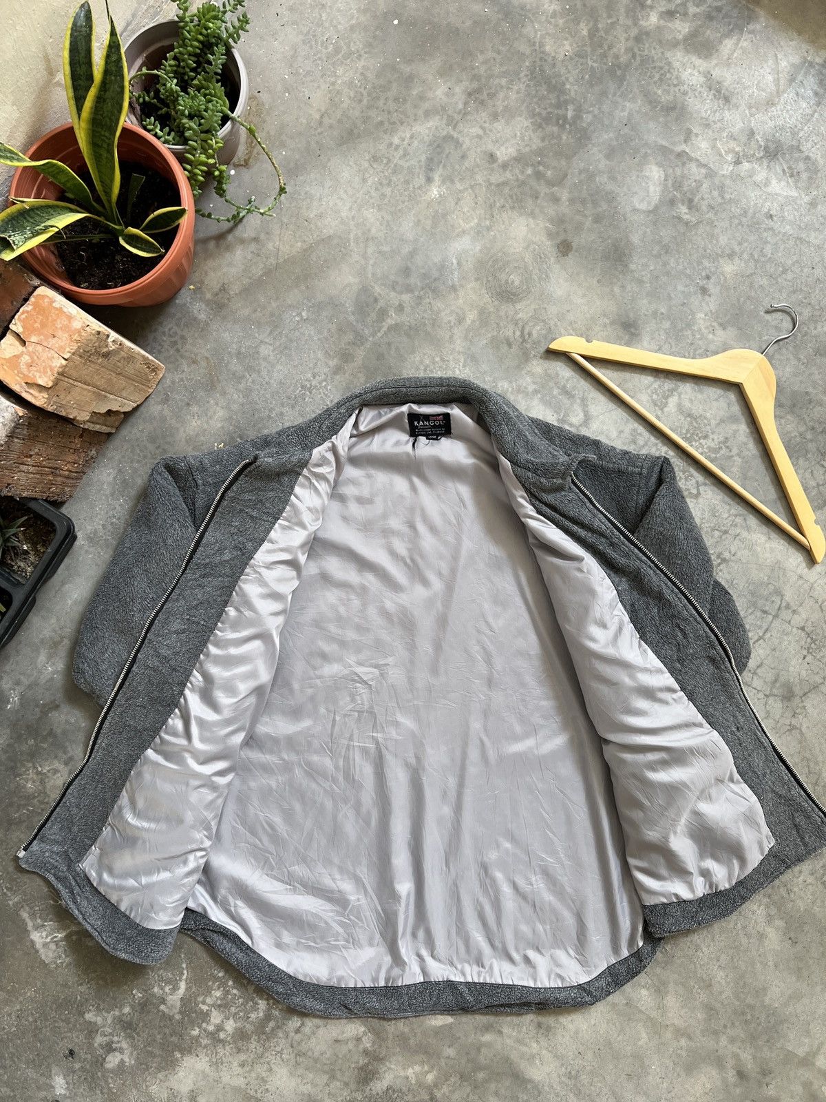 Kangol × Vintage Vintage 🔥 Kangol Fleece Jacket Size US L / EU 52-54 / 3 - 9 Thumbnail