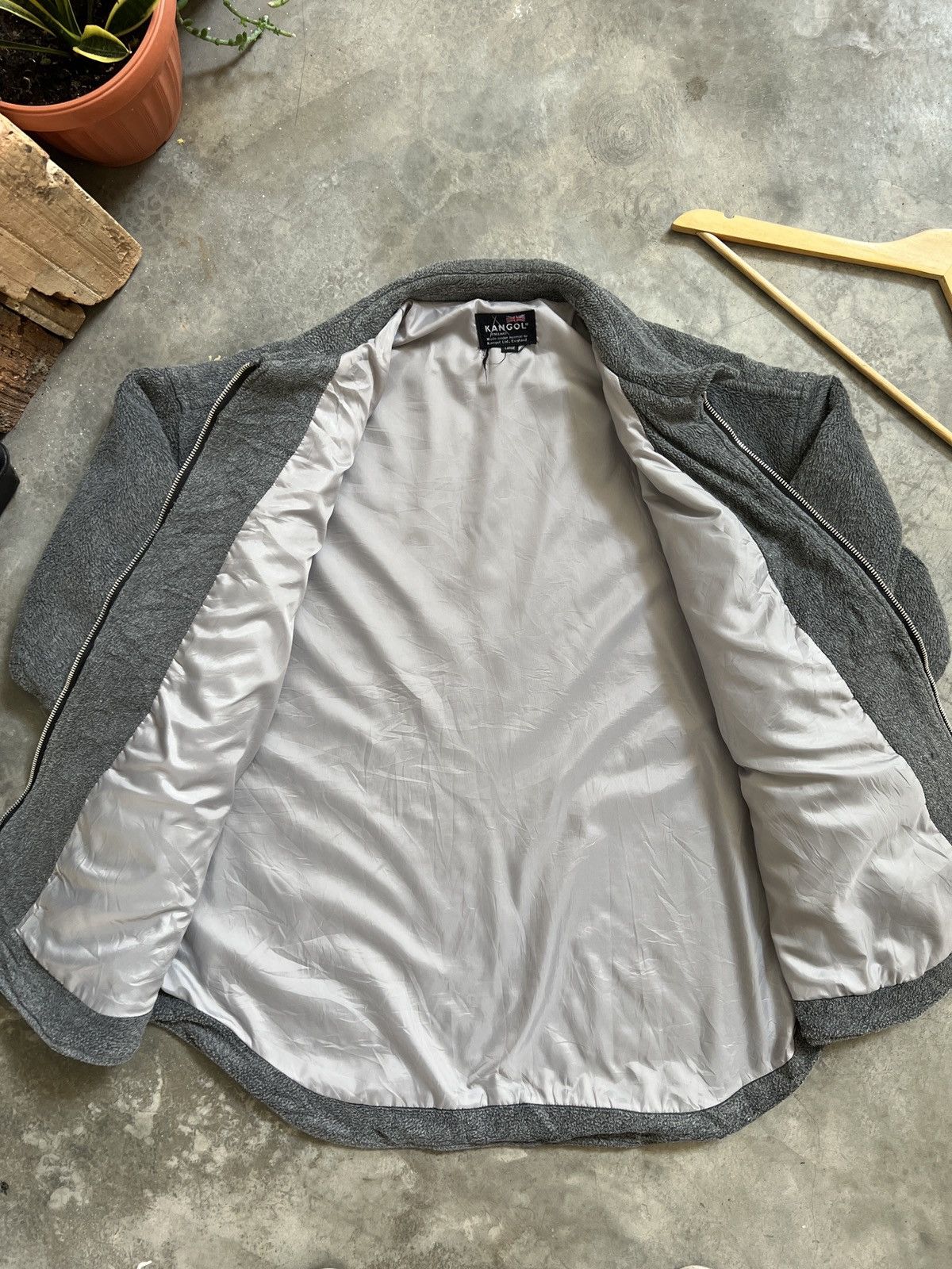 Kangol × Vintage Vintage 🔥 Kangol Fleece Jacket Size US L / EU 52-54 / 3 - 10 Thumbnail