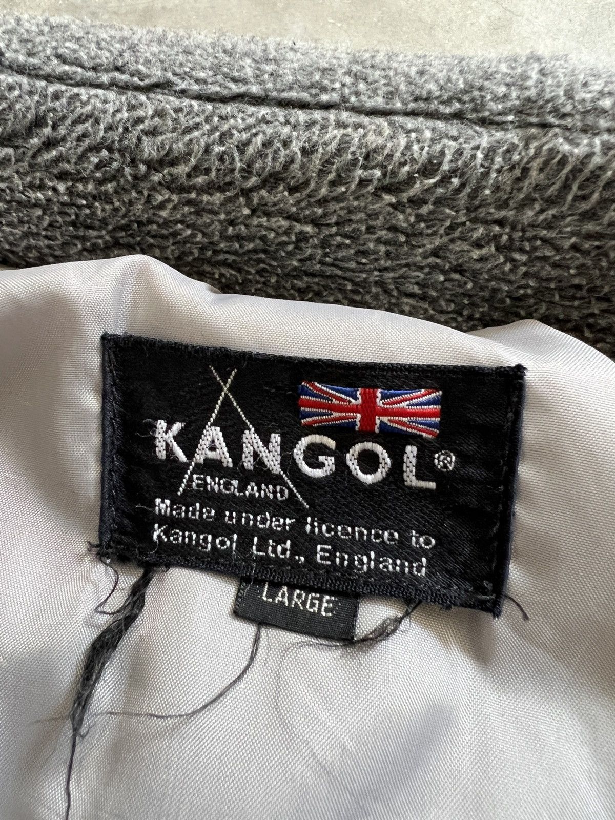Kangol × Vintage Vintage 🔥 Kangol Fleece Jacket Size US L / EU 52-54 / 3 - 14 Thumbnail