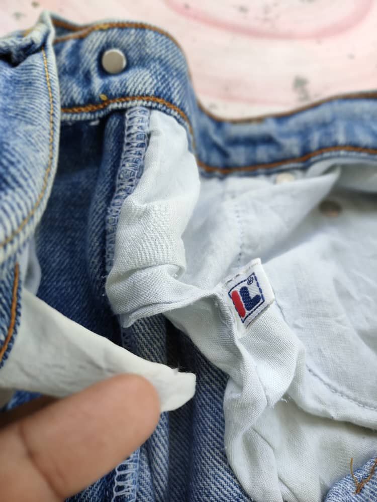 Fila × JNCO × Vintage Vintage Fila Denim Baggy Jeans Size US 34 / EU 50 - 6 Thumbnail
