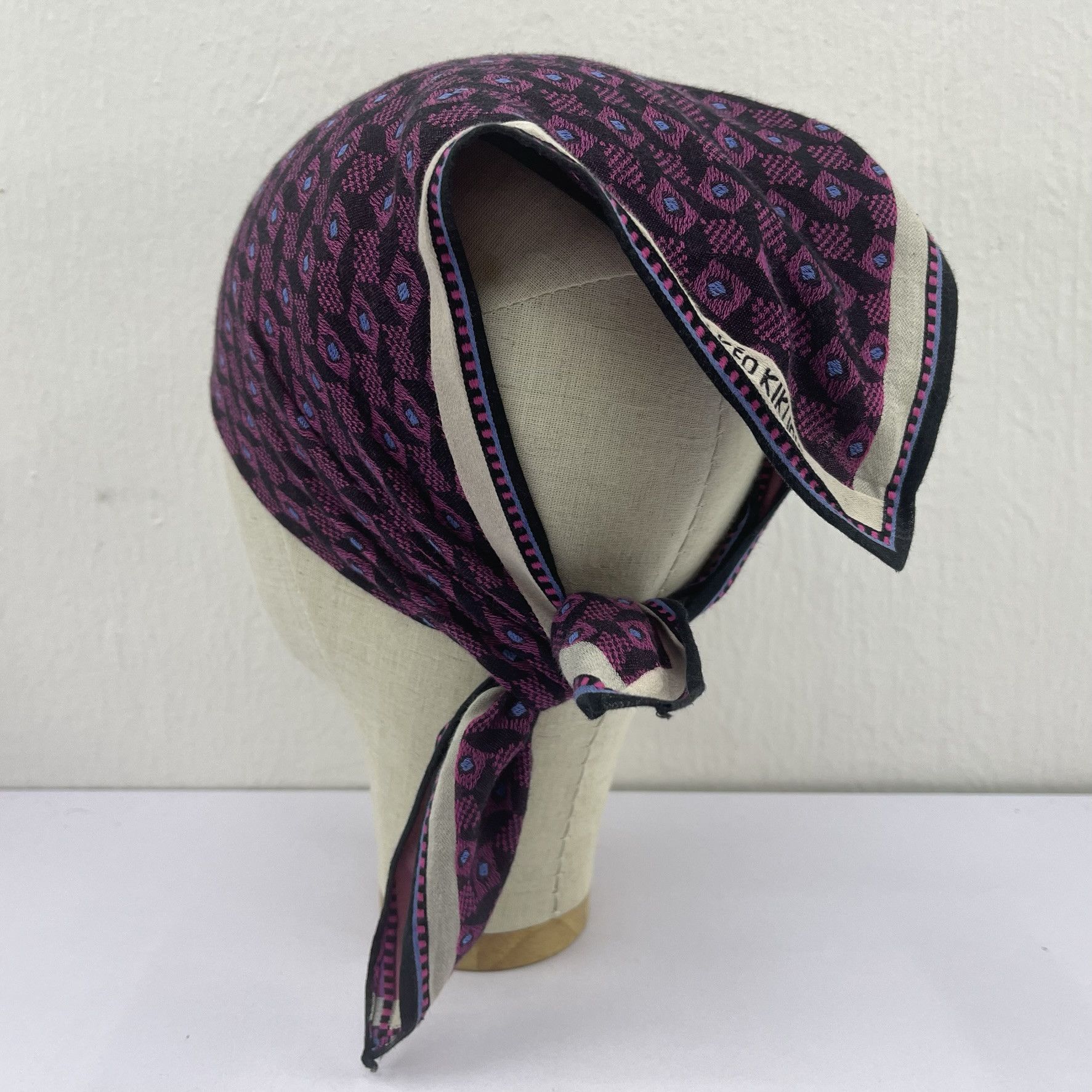 Takeo Kikuchi Vintage Takeo Kikuchi Headscarf/Neckerchief-4090 Size ONE SIZE - 3 Thumbnail