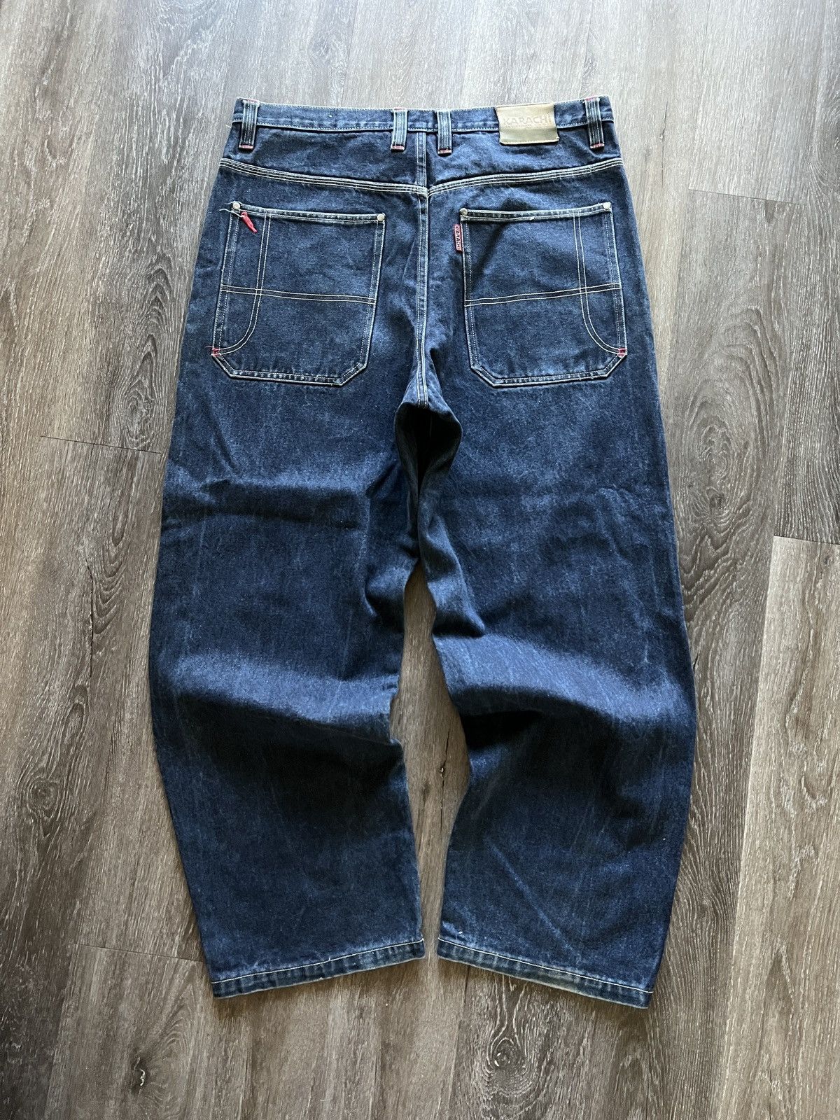 Vintage Y2K Unique Karachi Jnco STYLE wide leg baggy jeans