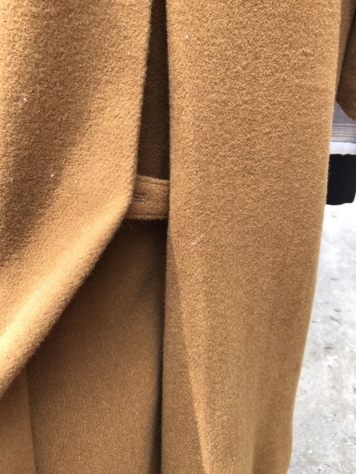 Issey Miyake Mercibeaucoup Japan Wool Blend Rib-Panel Overcoat Brown Size US M / EU 48-50 / 2 - 10 Thumbnail