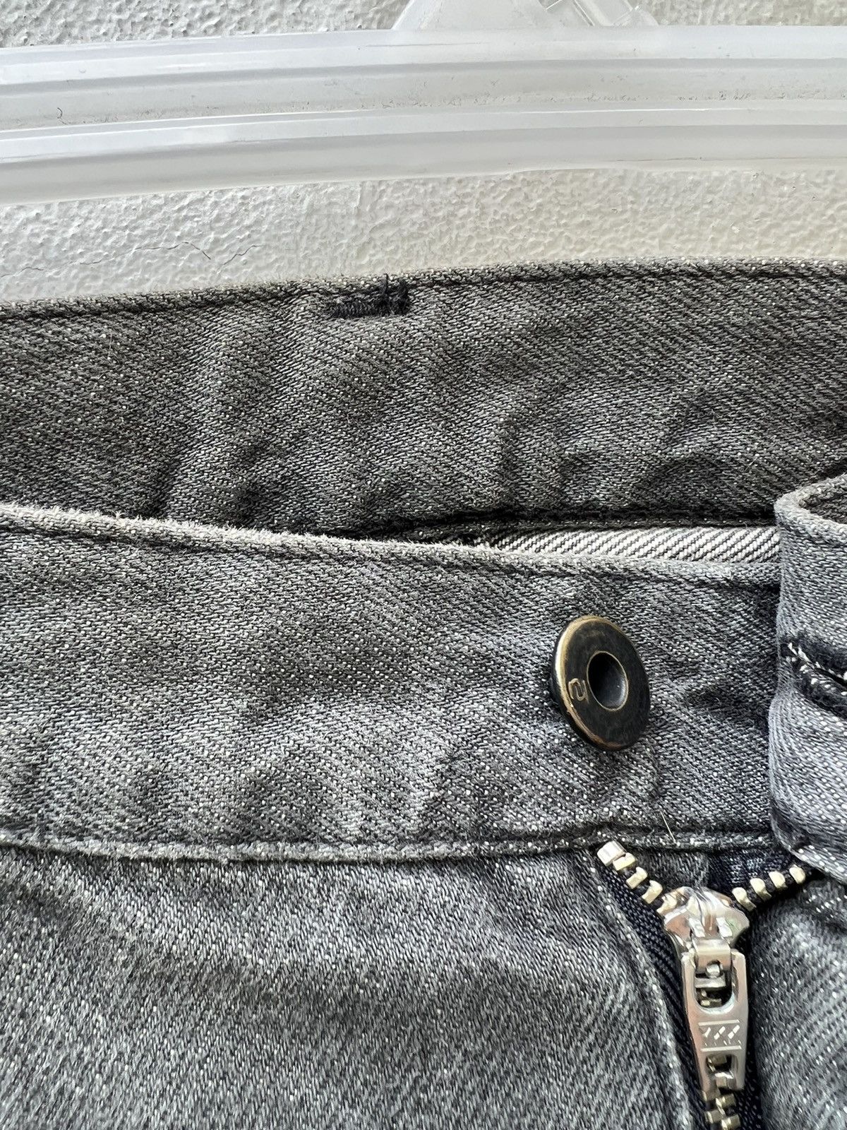 Neighborhood × Vintage Vintage 2002 Neighborhood Japan Patchwork Denim Black Jeans Size US 33 - 7 Thumbnail