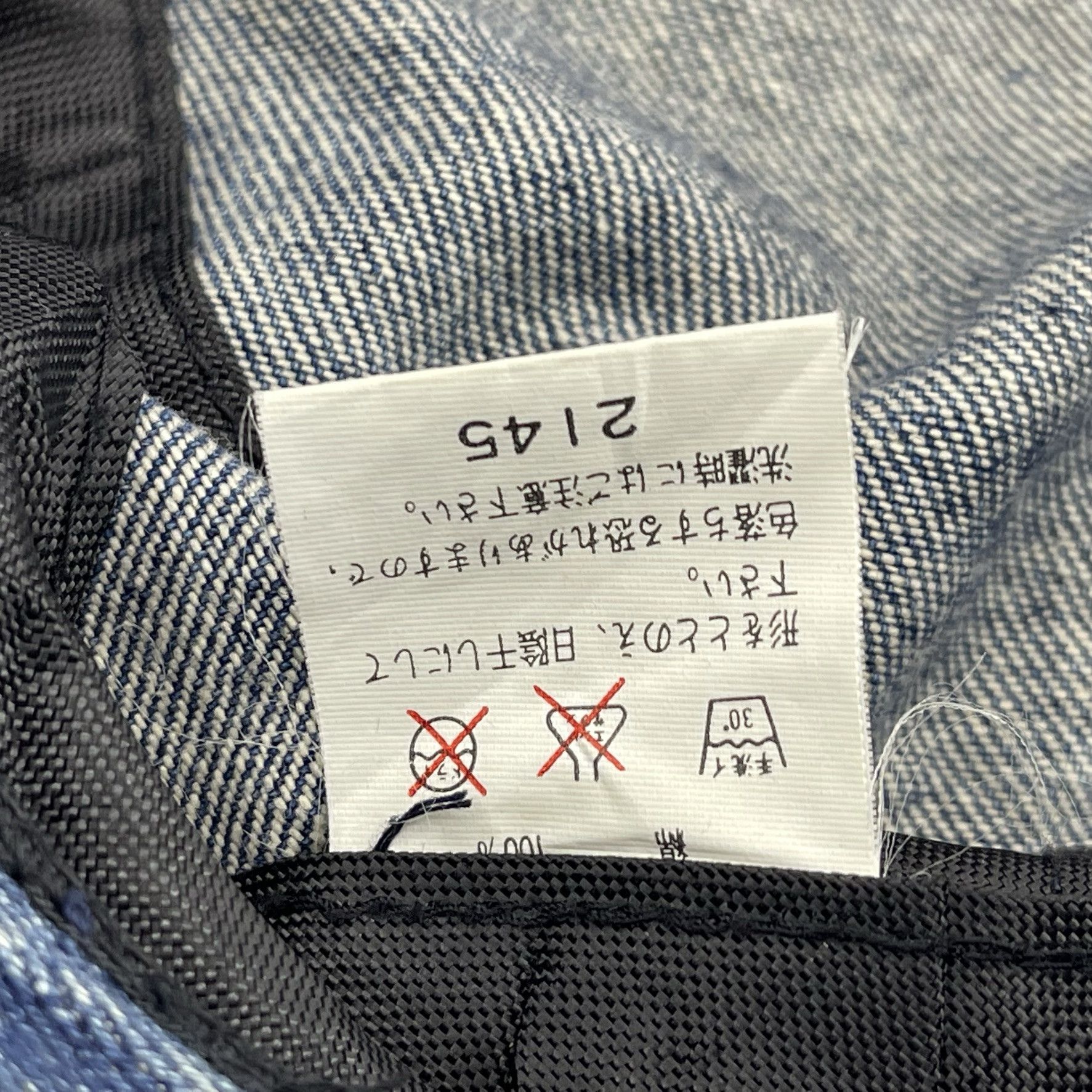 Other Unknown Denim Nice Design Bucket Hats-BH3017 Size ONE SIZE - 8 Thumbnail
