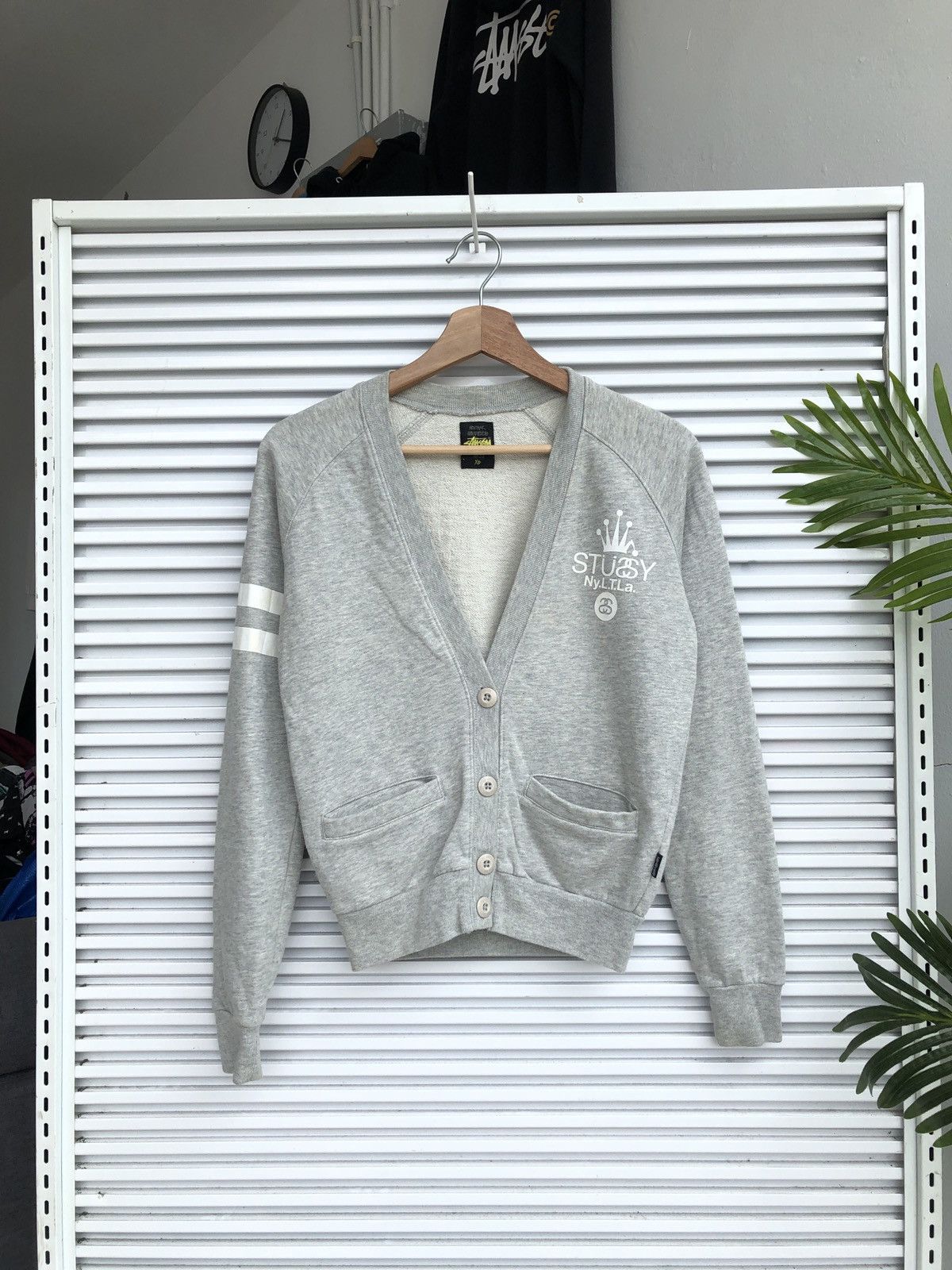 OG Vintage Stussy Crown Cardigan/ Travis Flacko Scott