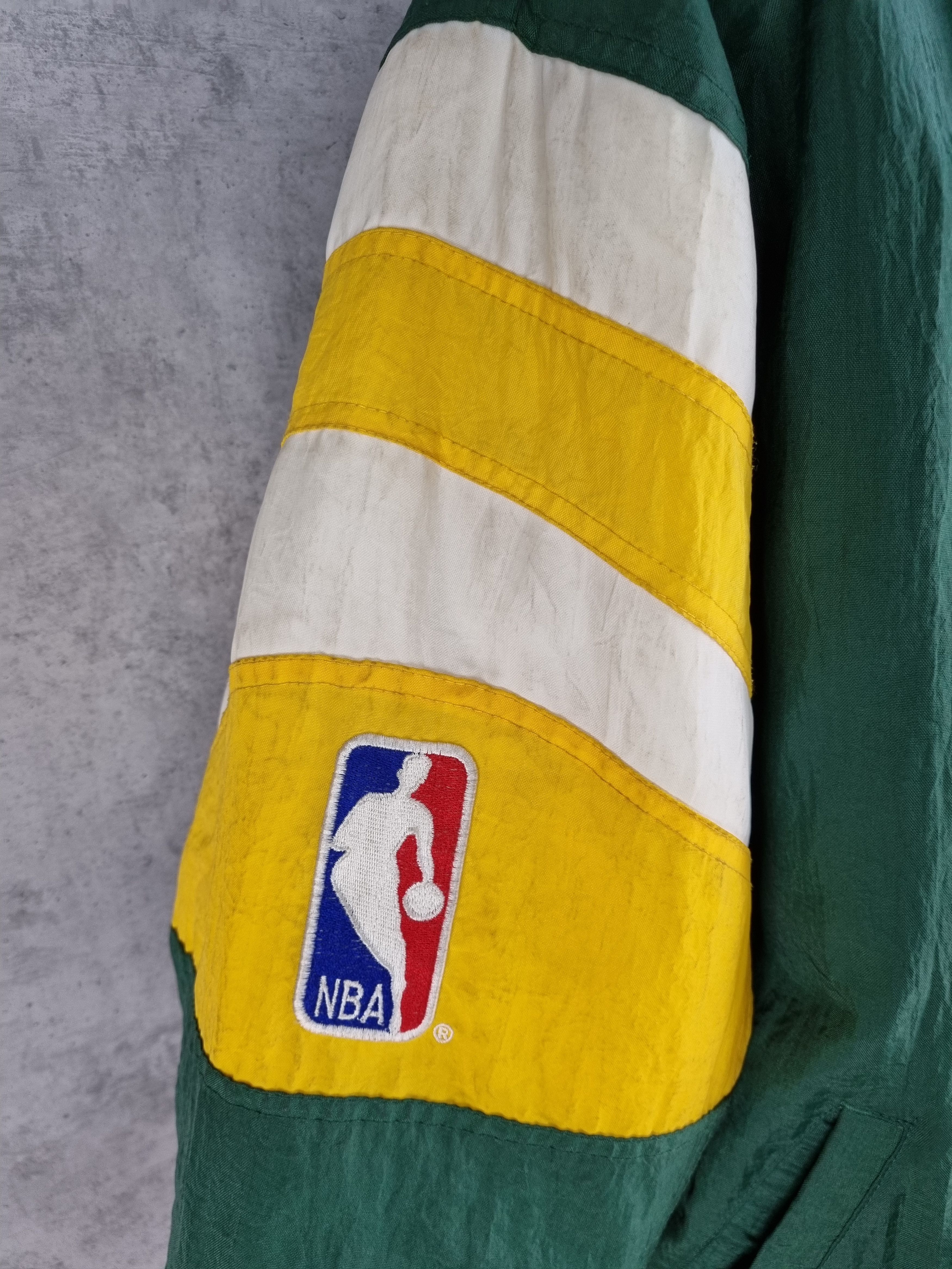 NBA × Starter × Vintage 1994 Seattle Sonics NBA Basketball Bomber Nylon Jacket Size US L / EU 52-54 / 3 - 17 Thumbnail