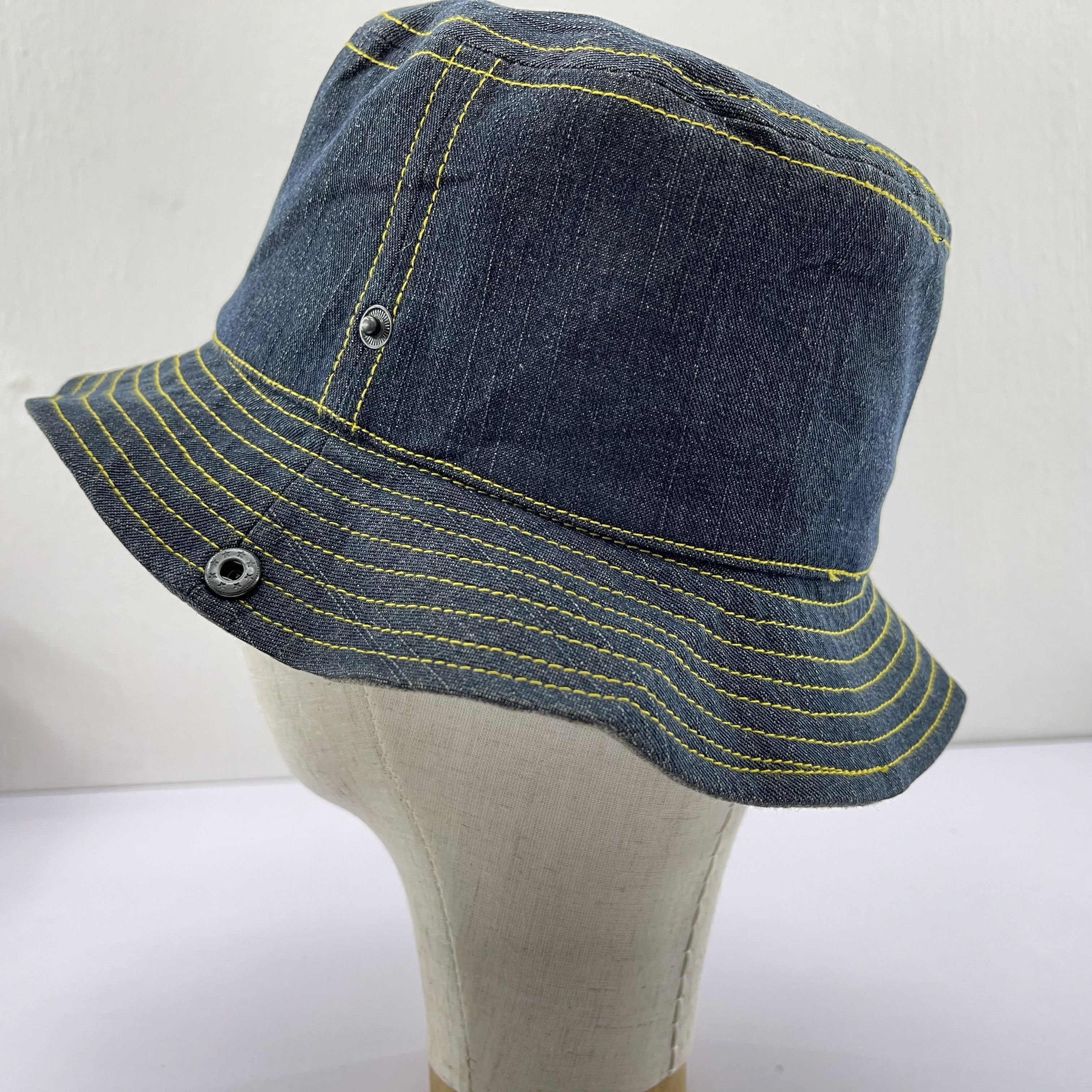 Comme Ca Ism Comme Ca Ism Denim Bucket Hats- BH1024 Size ONE SIZE - 4 Thumbnail