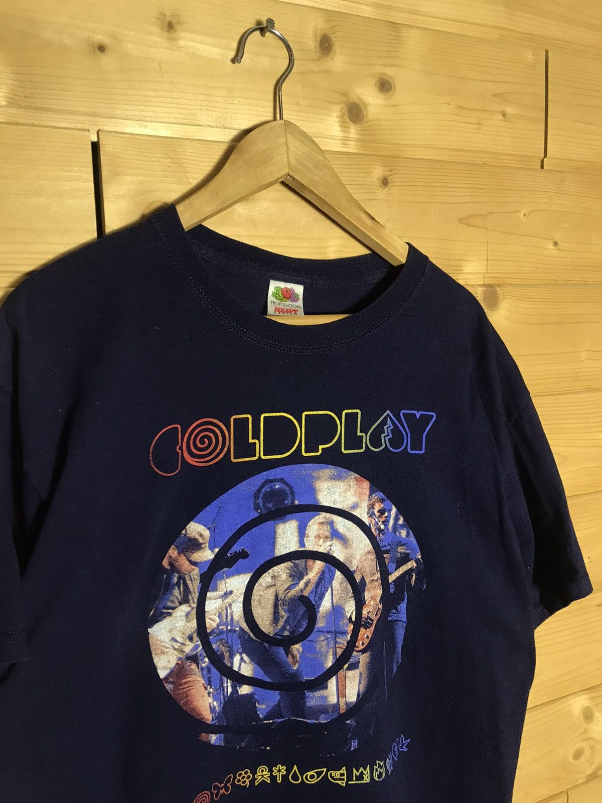 Band Tees Coldplay 2012 tour t-shirt Size US XL / EU 56 / 4 - 2 Thumbnail