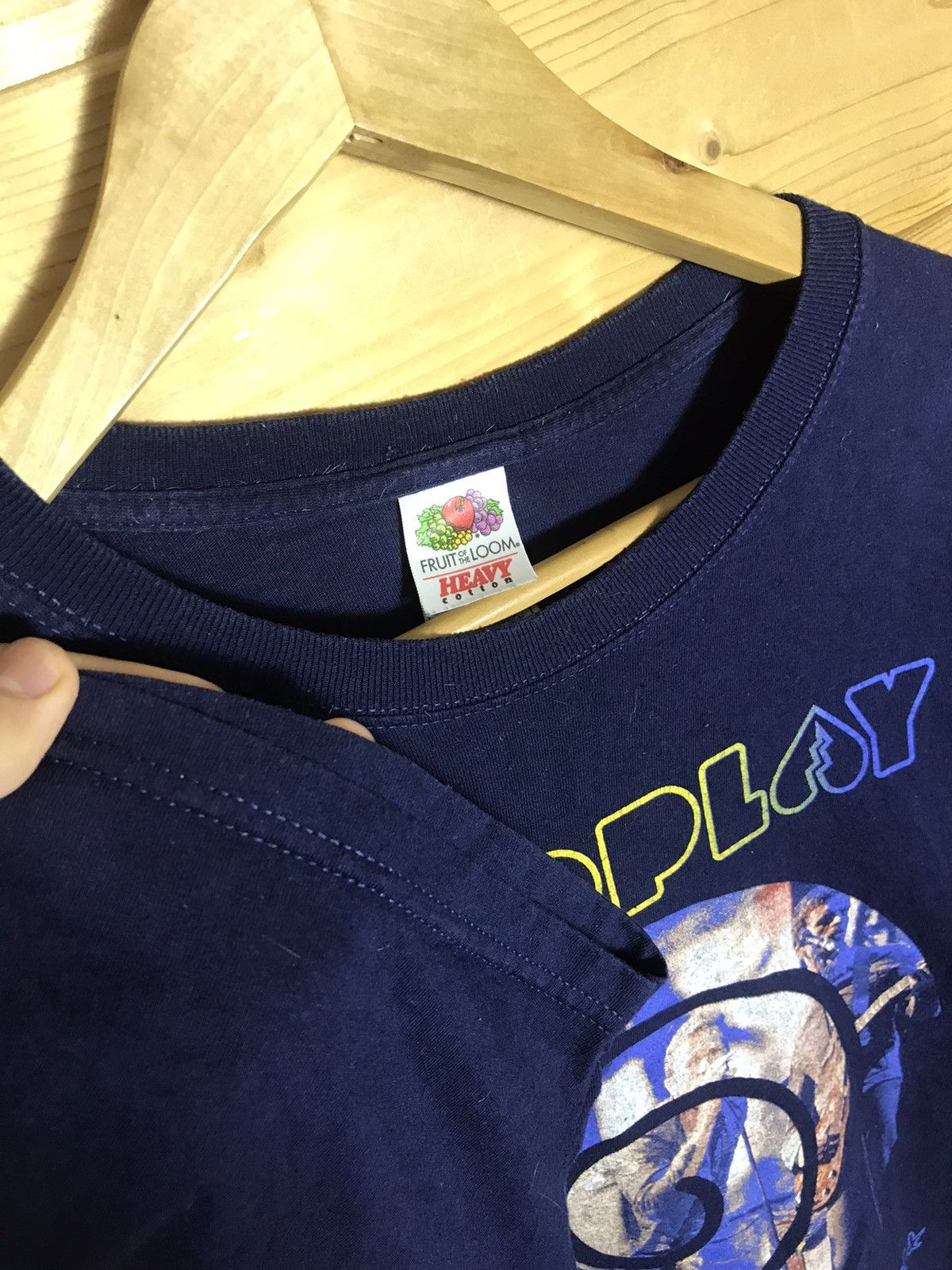 Band Tees Coldplay 2012 tour t-shirt Size US XL / EU 56 / 4 - 4 Thumbnail
