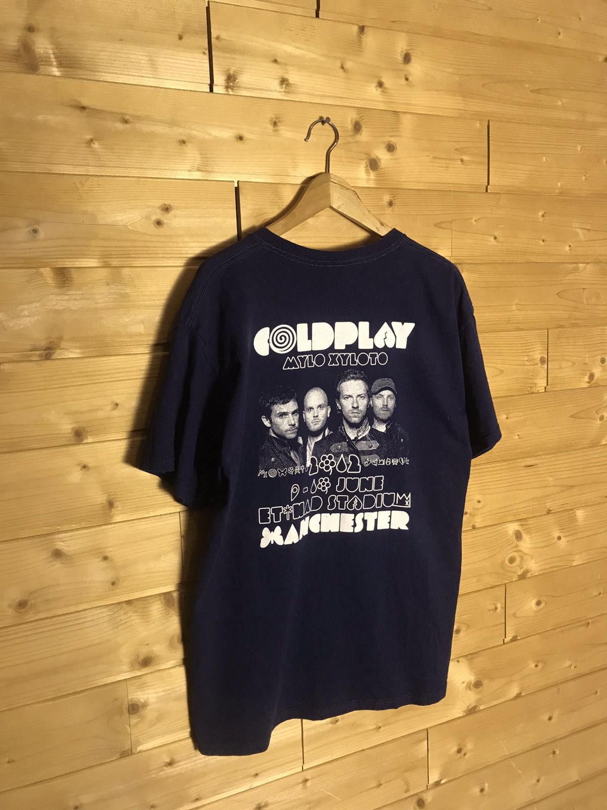 Band Tees Coldplay 2012 tour t-shirt Size US XL / EU 56 / 4 - 6 Thumbnail