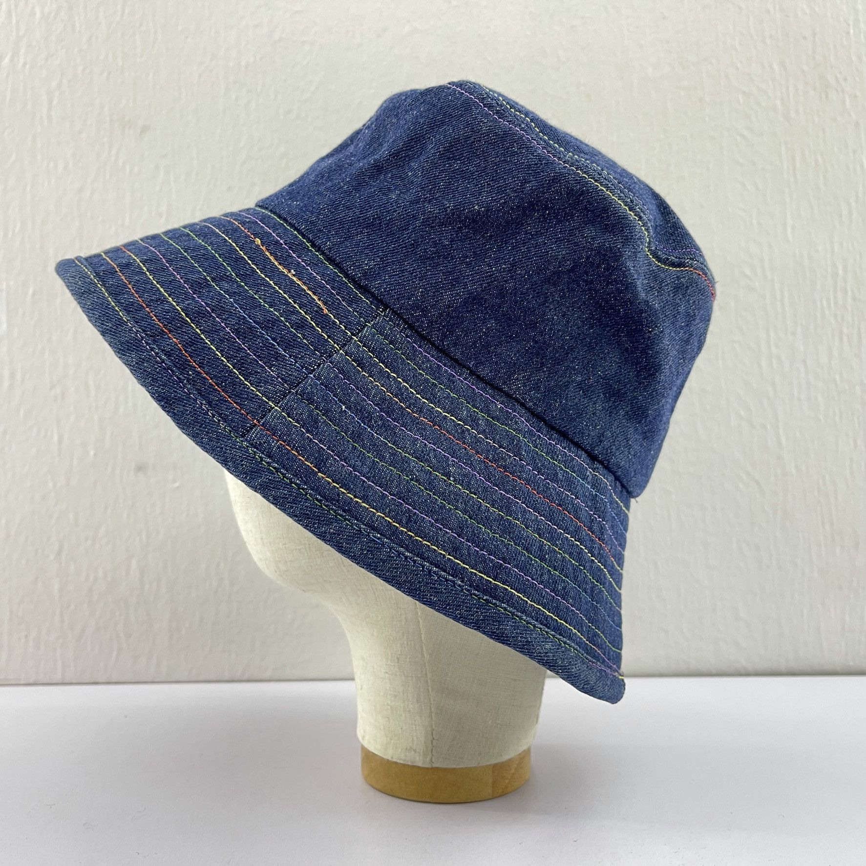 Other Unknown Multicolor Stitch Nice Bucket Hats-BH3010 Size ONE SIZE - 1 Thumbnail