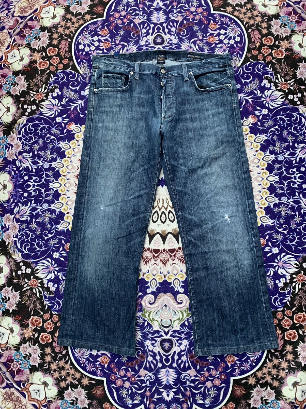 Citizens Of Humanity Vintage Citizan Of Humanity Distressed Denim Size US 38 / EU 54 - 1 Thumbnail