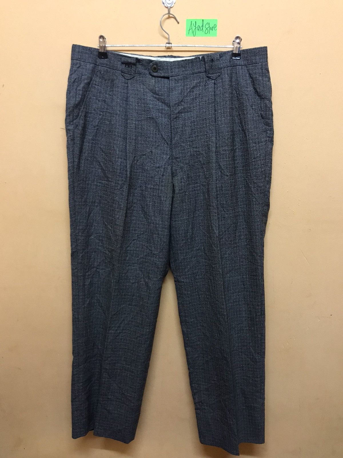 Balenciaga ‼️VTG BALENCIAGA WOOL STRIPE FORMAL TROUSERS JAPAN Size US 38 / EU 54 - 1 Thumbnail