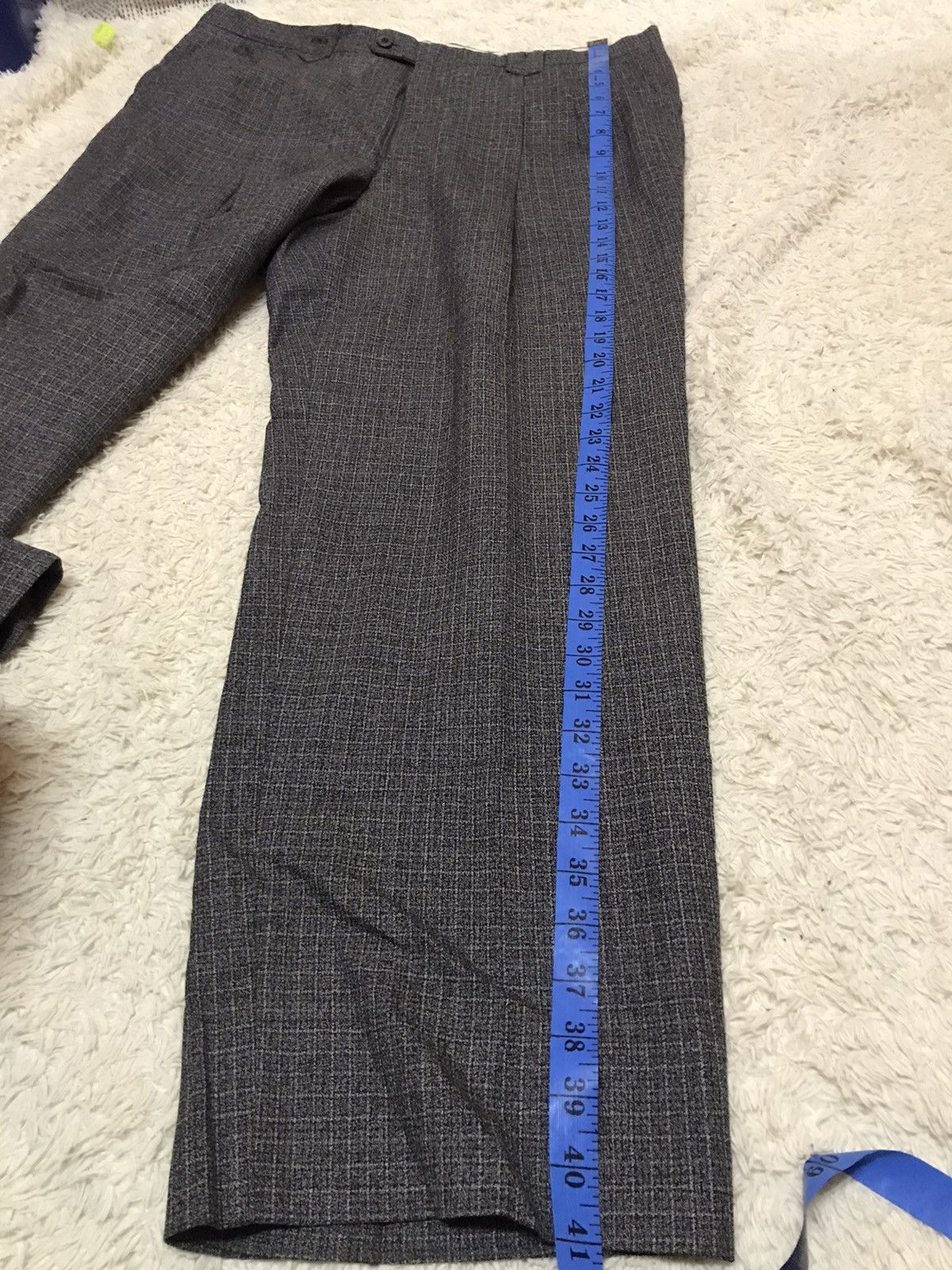 Balenciaga ‼️VTG BALENCIAGA WOOL STRIPE FORMAL TROUSERS JAPAN Size US 38 / EU 54 - 16 Thumbnail