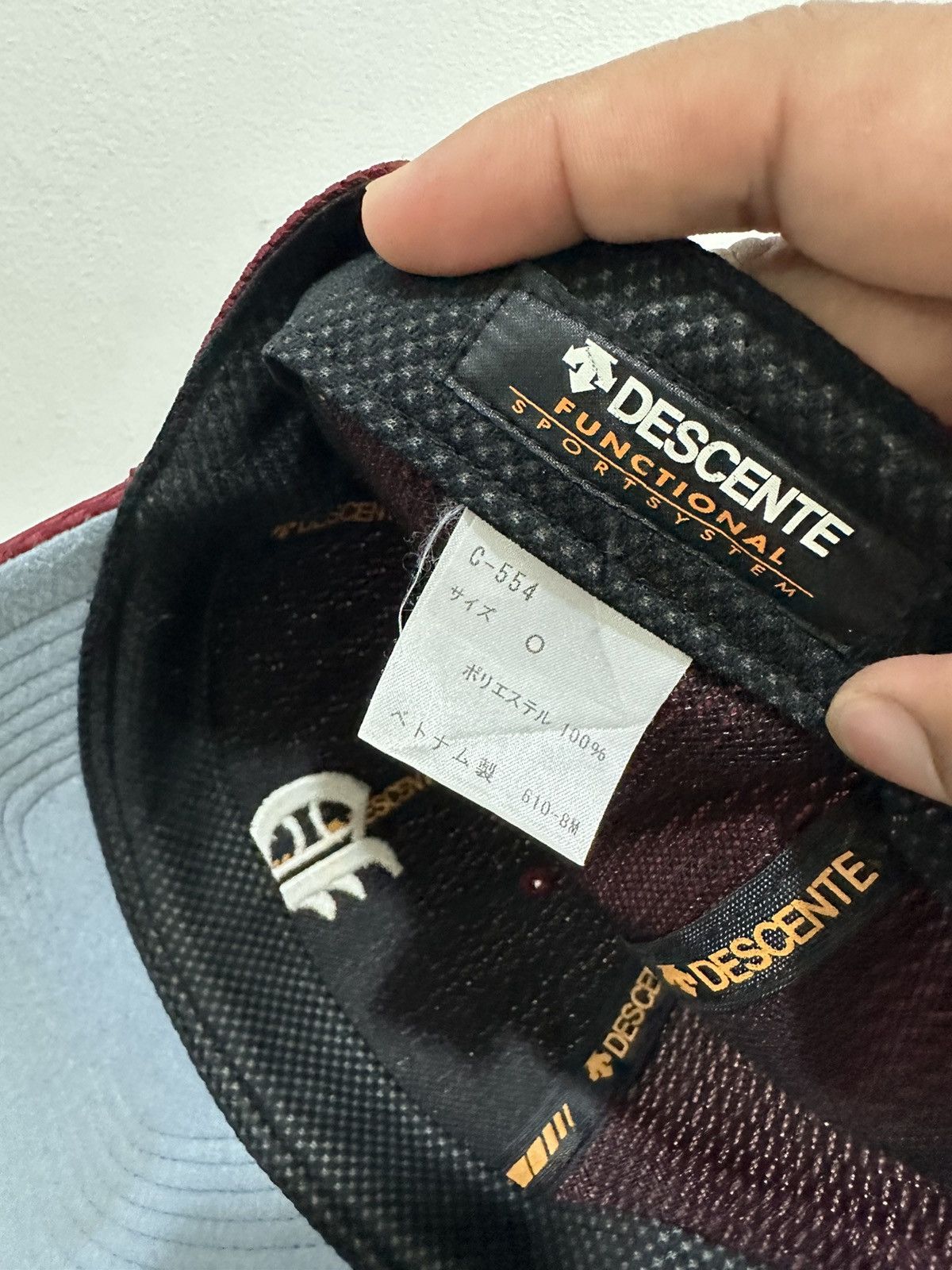 Descente 🔥Vintage🔥 Japanese Baseball Hat By Descente Size ONE SIZE - 6 Thumbnail
