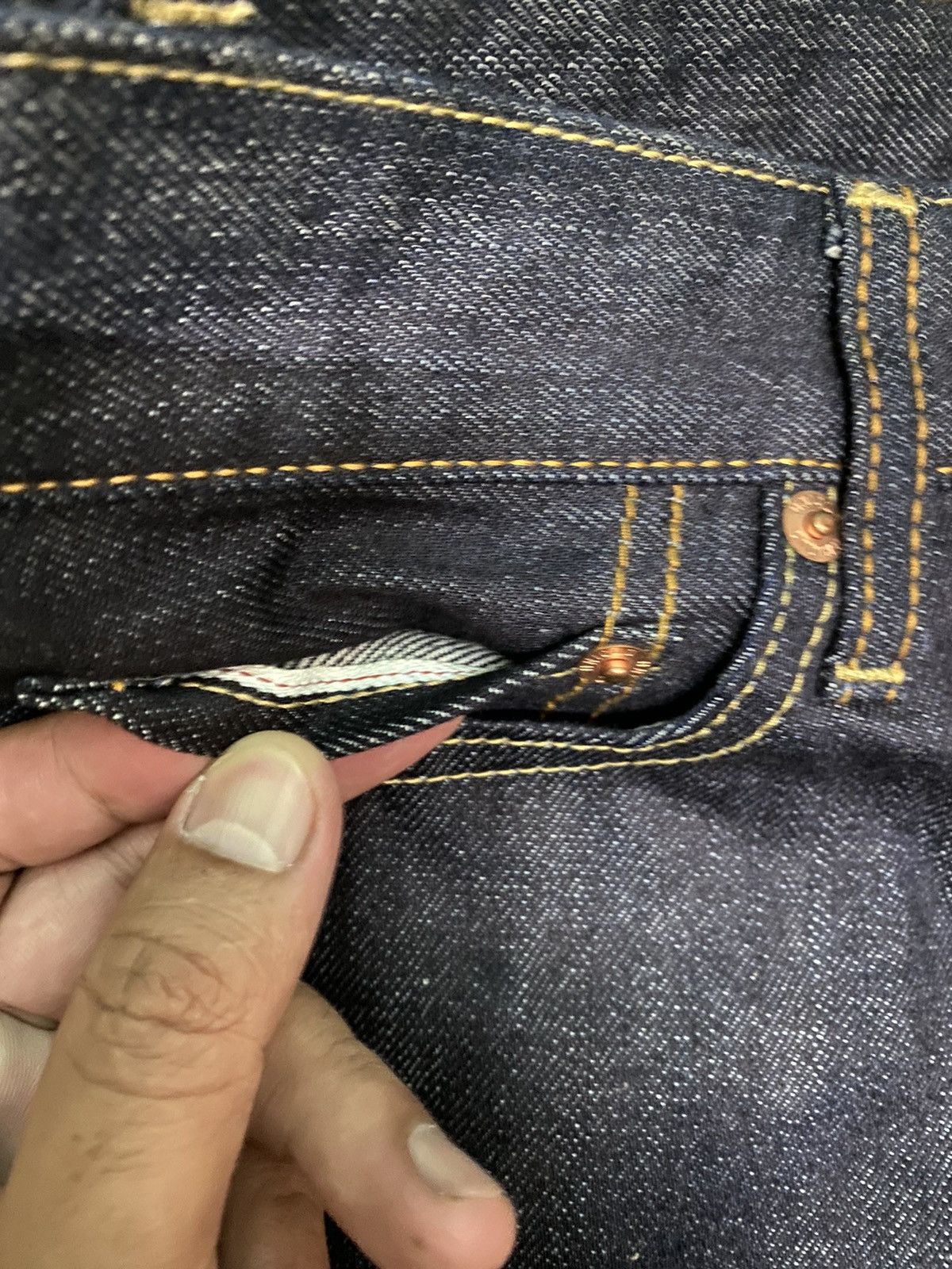 Japanese Brand UNIQLO SELVAGE DENIM SIZE 29-30 Size US 29 - 3 Thumbnail