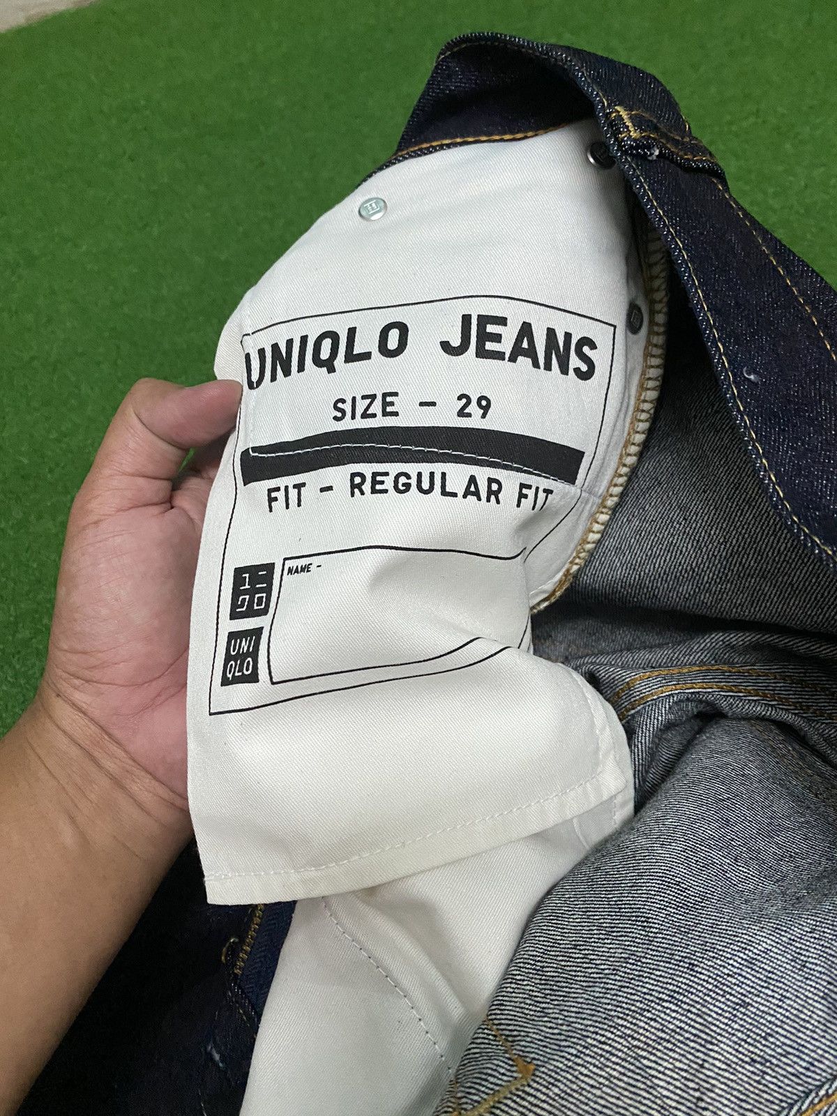 Japanese Brand UNIQLO SELVAGE DENIM SIZE 29-30 Size US 29 - 6 Thumbnail