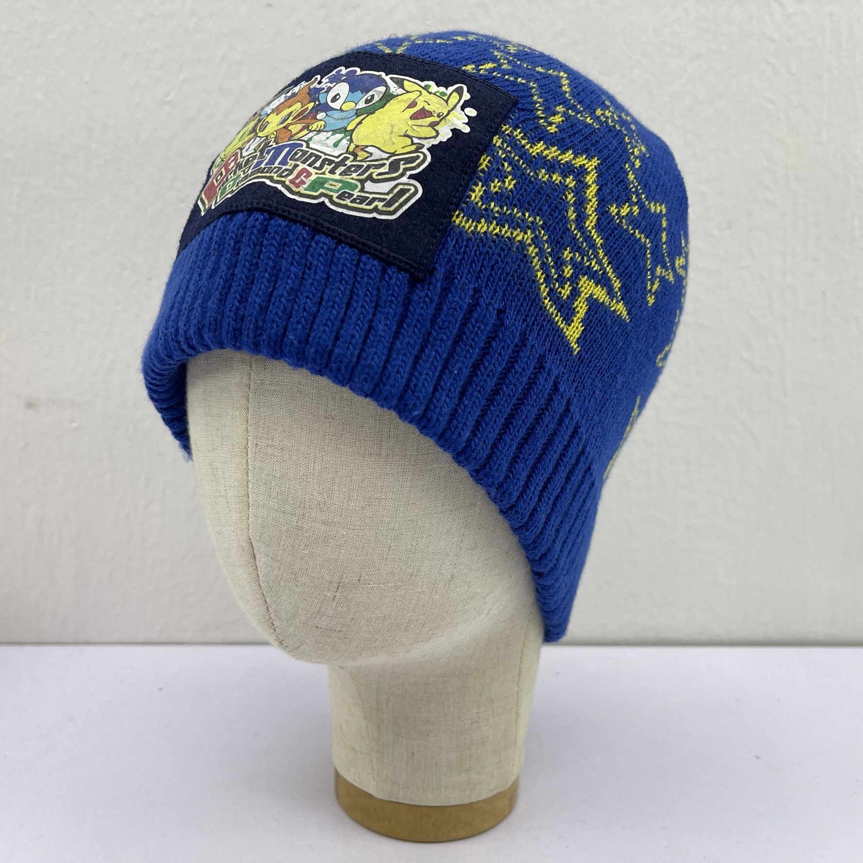Japanese Brand Nintendo Pokemon Pocket Monster Beanie Hats-BH4076 Size ONE SIZE - 2 Thumbnail