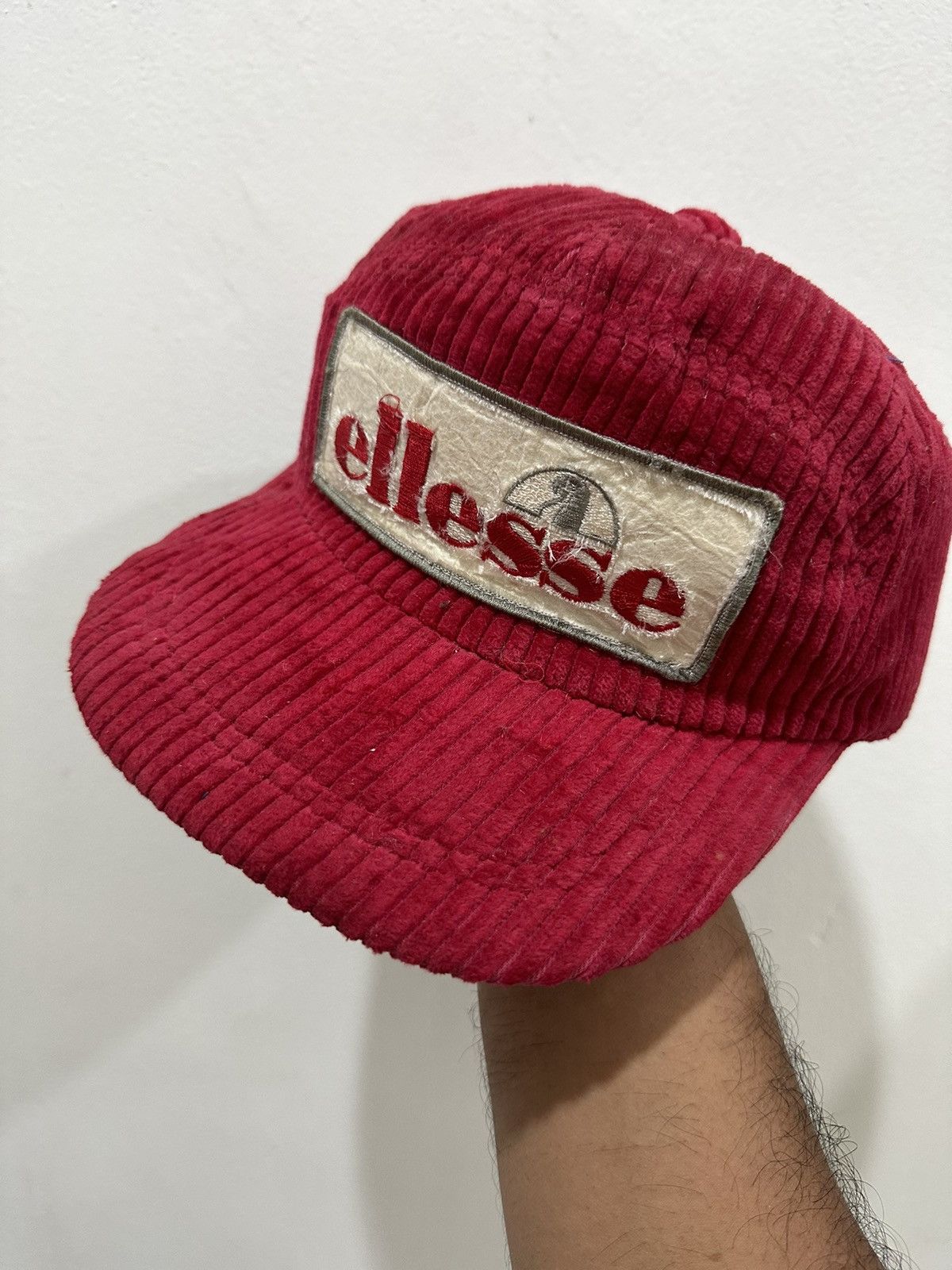 Ellesse × Vintage VTG 90’s Distress Ellesse Box Logo Hat Size ONE SIZE - 1 Thumbnail