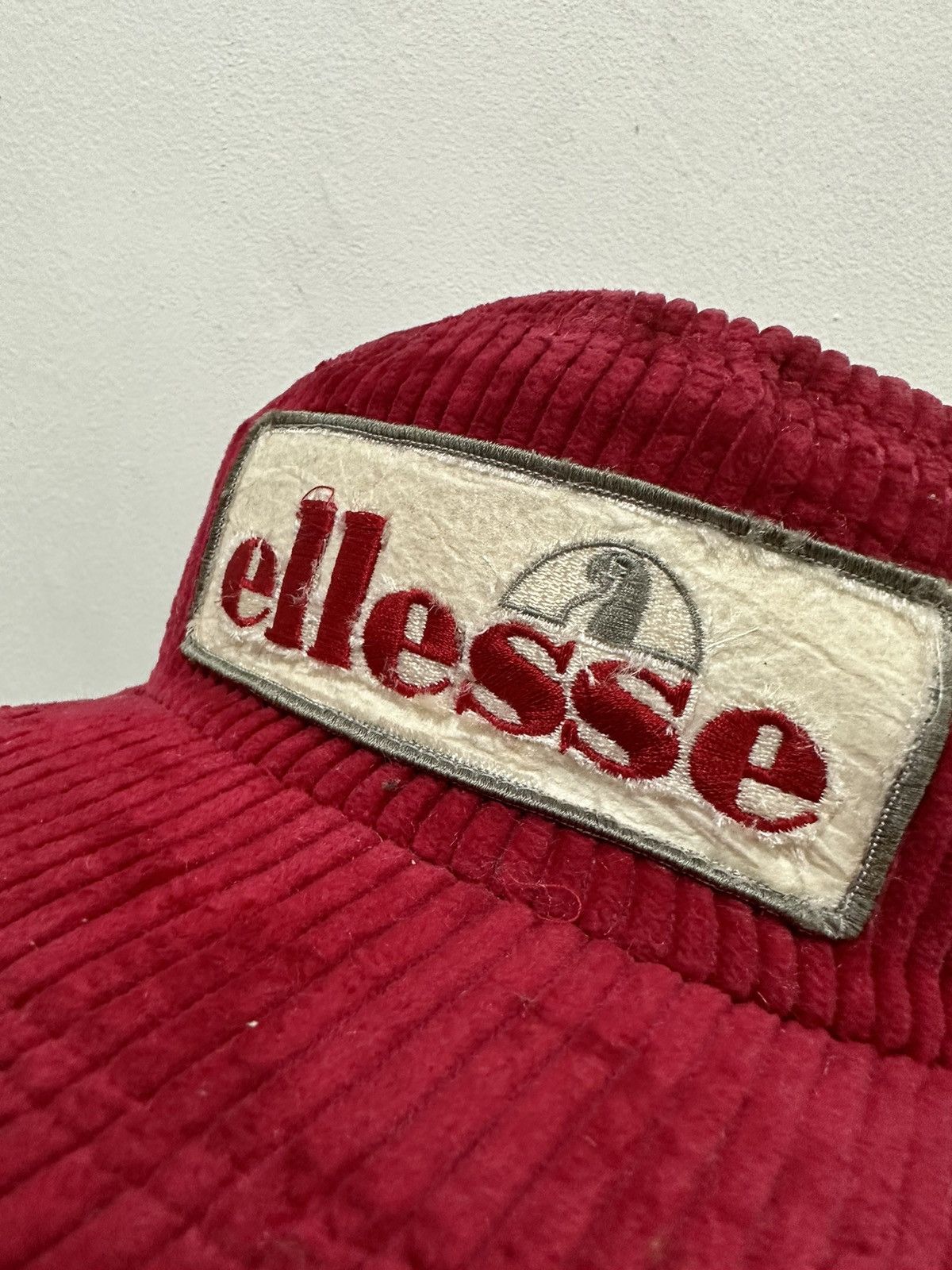 Ellesse × Vintage VTG 90’s Distress Ellesse Box Logo Hat Size ONE SIZE - 4 Thumbnail