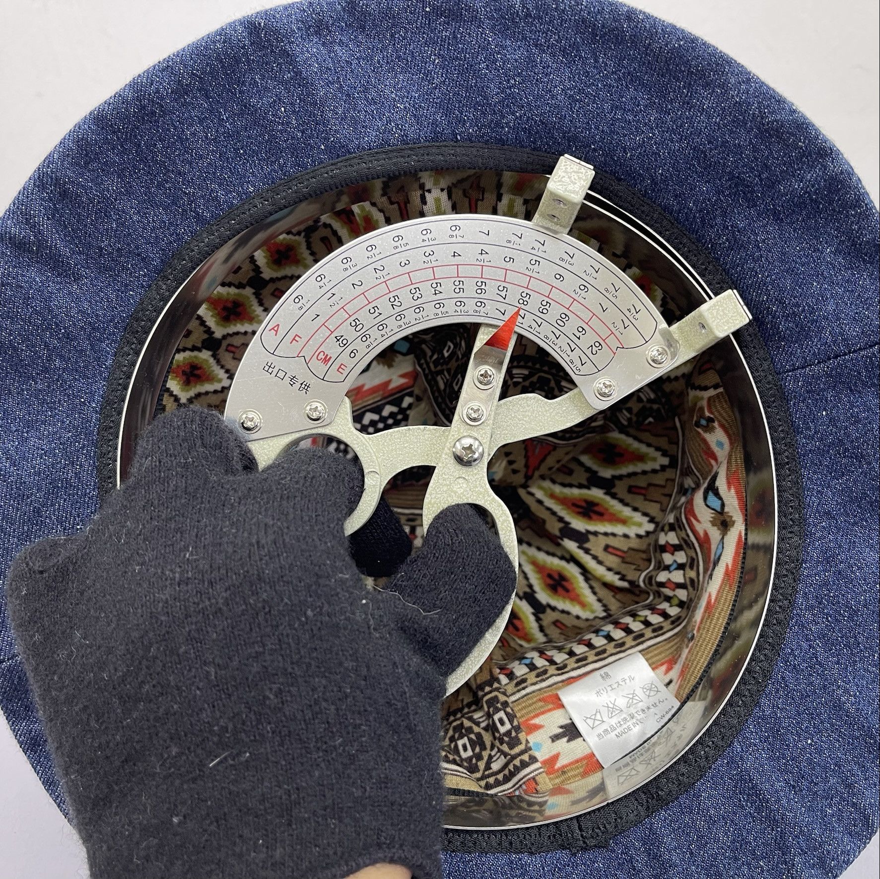 Japanese Brand Amina Denim Nice Design Bucket Hats-BH3327 Size ONE SIZE - 11 Thumbnail