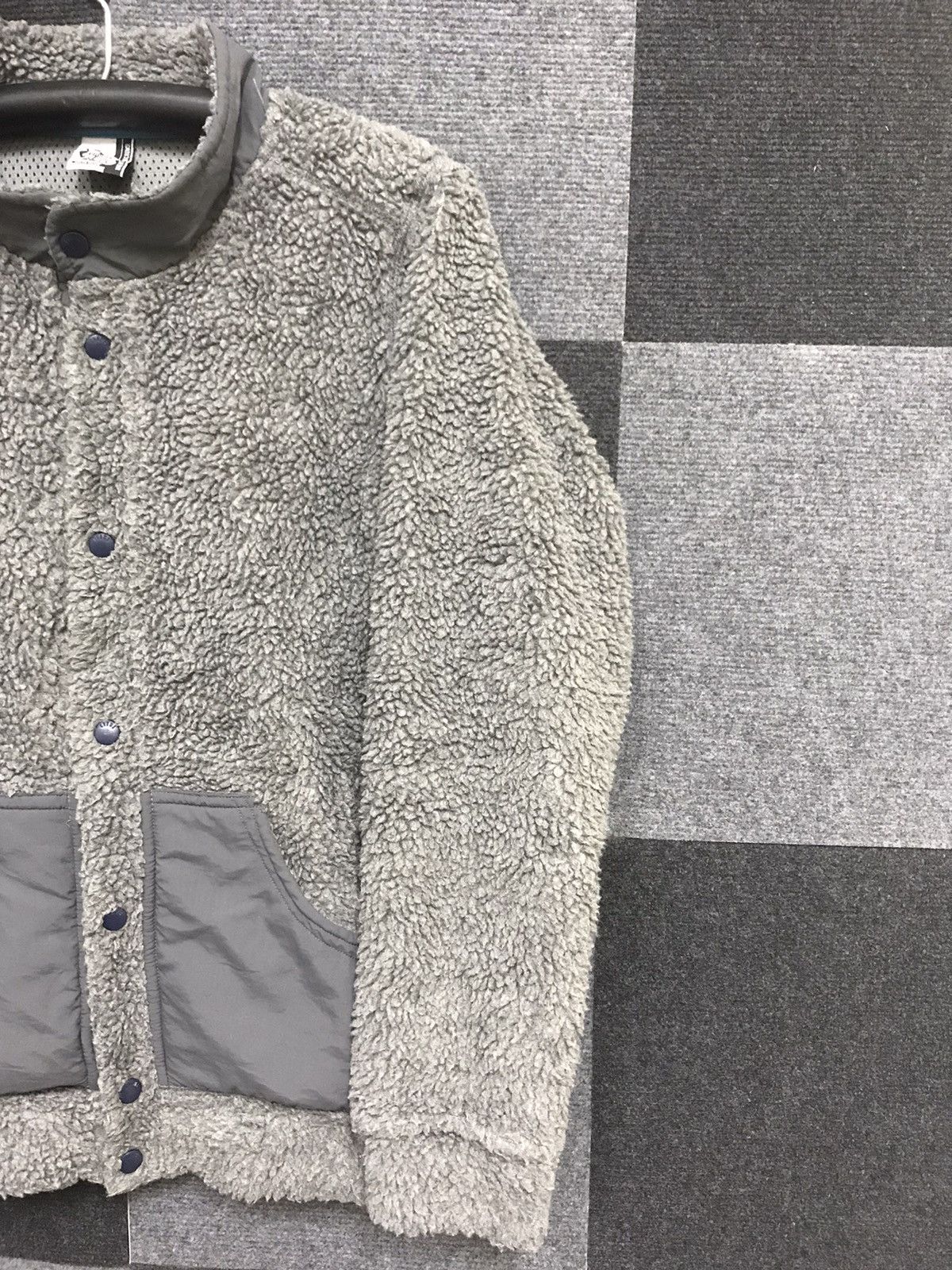 Chums CHUMS Grey Fleece Jacket Size L / US 10 / IT 46 - 3 Thumbnail