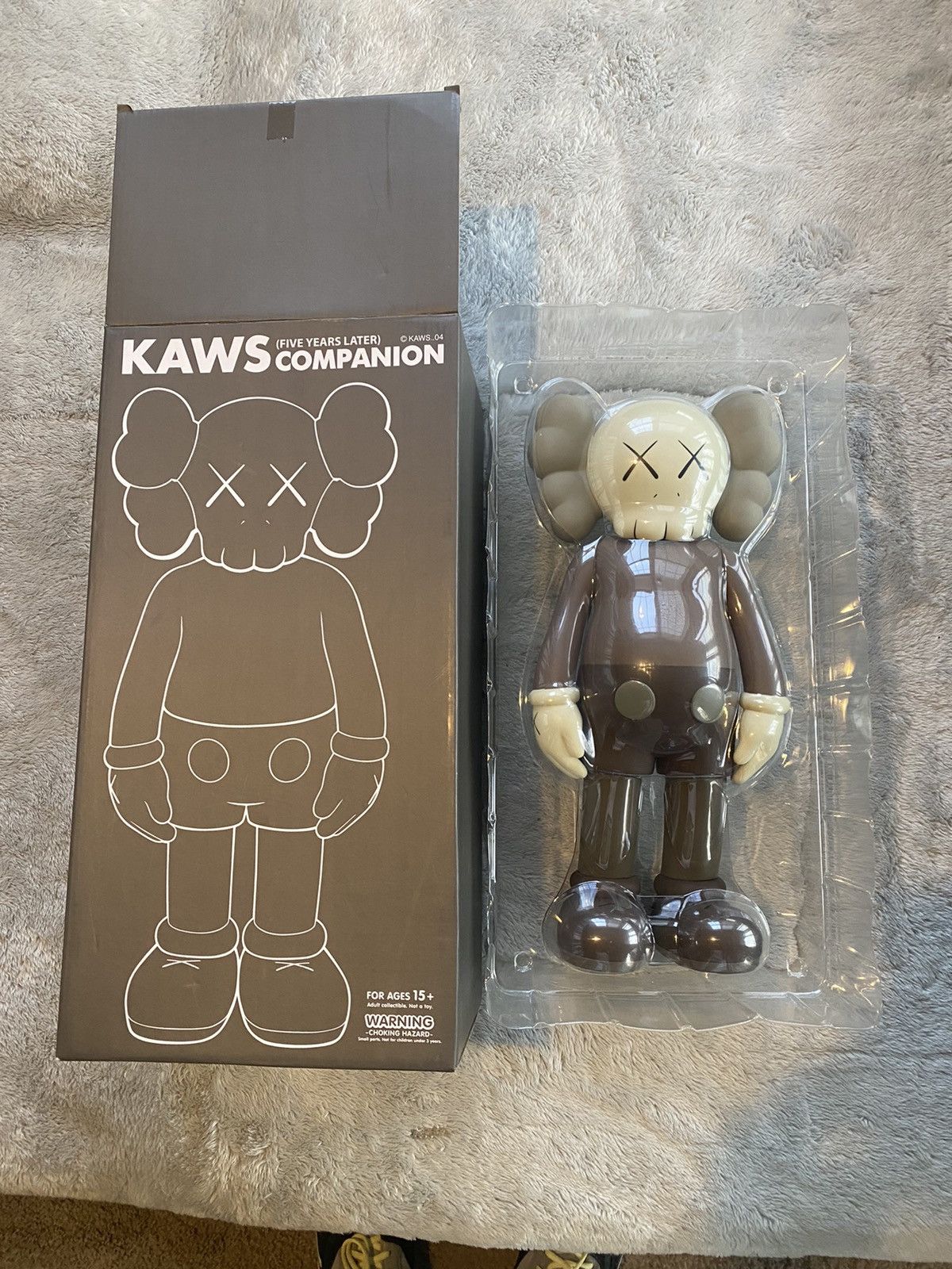 Kaws Kaws Five Years Later Companion Brown OG Box Holy Grail Size ONE SIZE - 4 Thumbnail