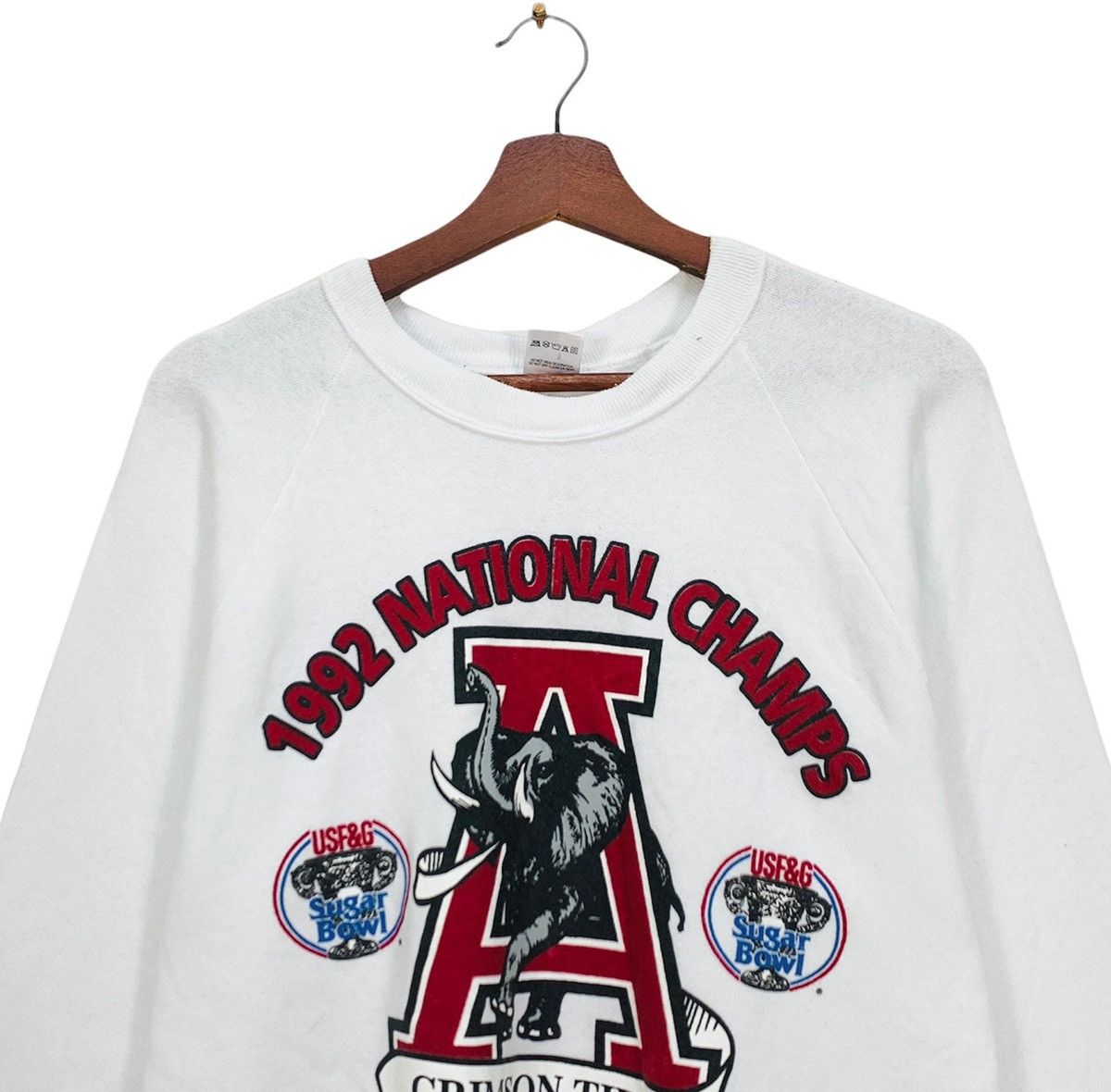 NCAA Vintage 1992 National Champs Alabama Crimson Tide Footbal Size US M / EU 48-50 / 2 - 3 Thumbnail