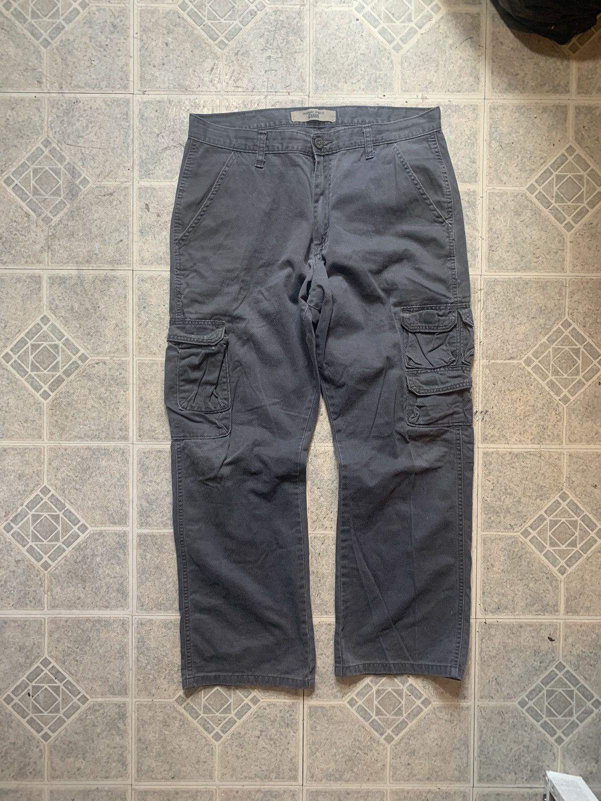 90s Khaki Cargo Pants (S)