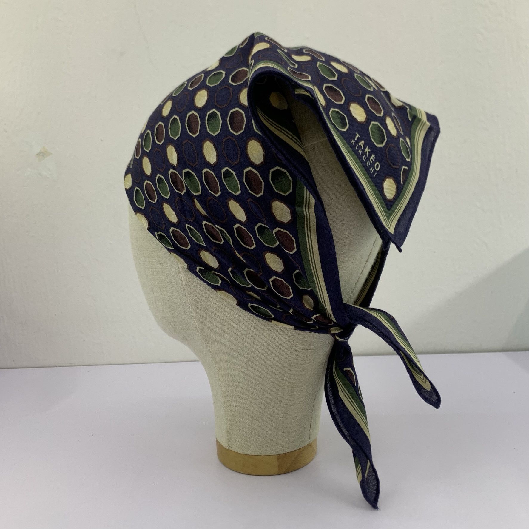 Takeo Kikuchi Vintage Takeo Kikuchi Headscarf, Handkerchief-1002 Size ONE SIZE - 2 Thumbnail