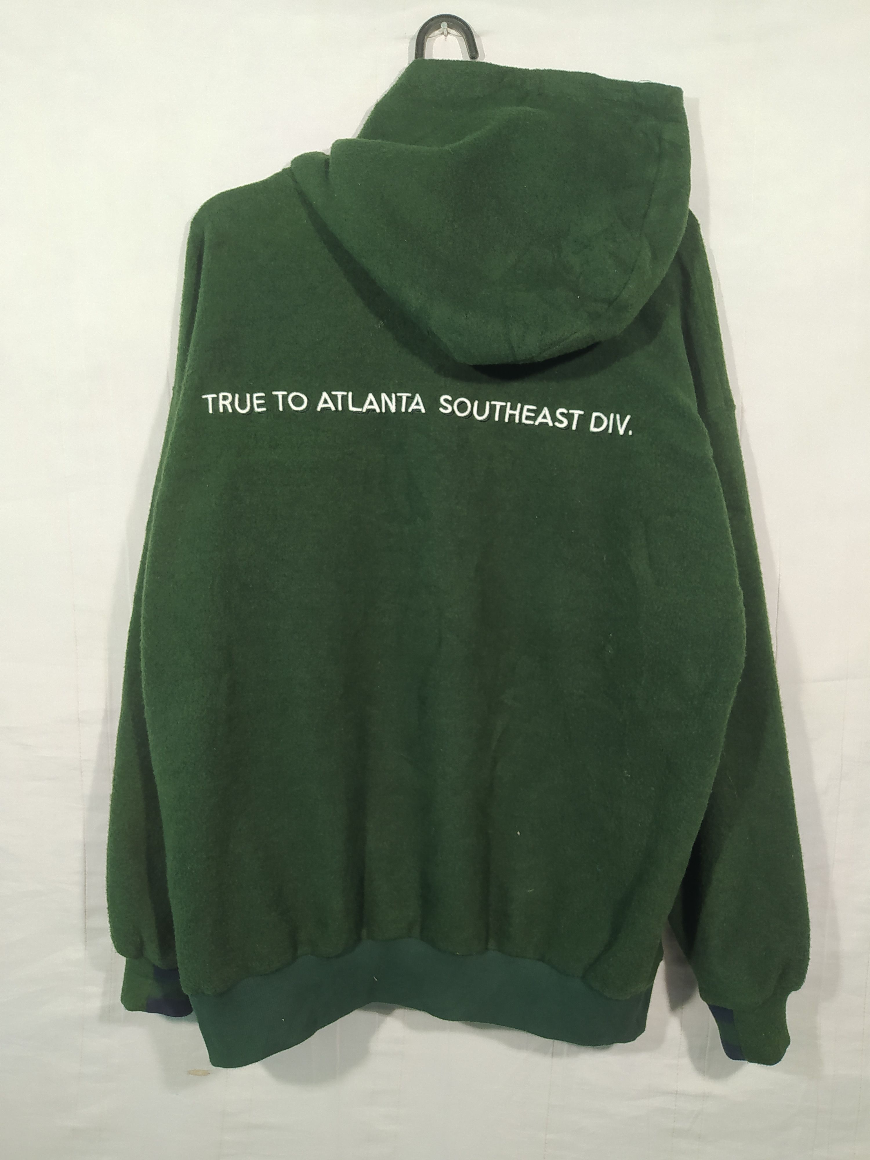 Japanese Brand Nba Atlanta Hawk Embroidery Logo Fleece Hoodie Size US M / EU 48-50 / 2 - 2 Thumbnail