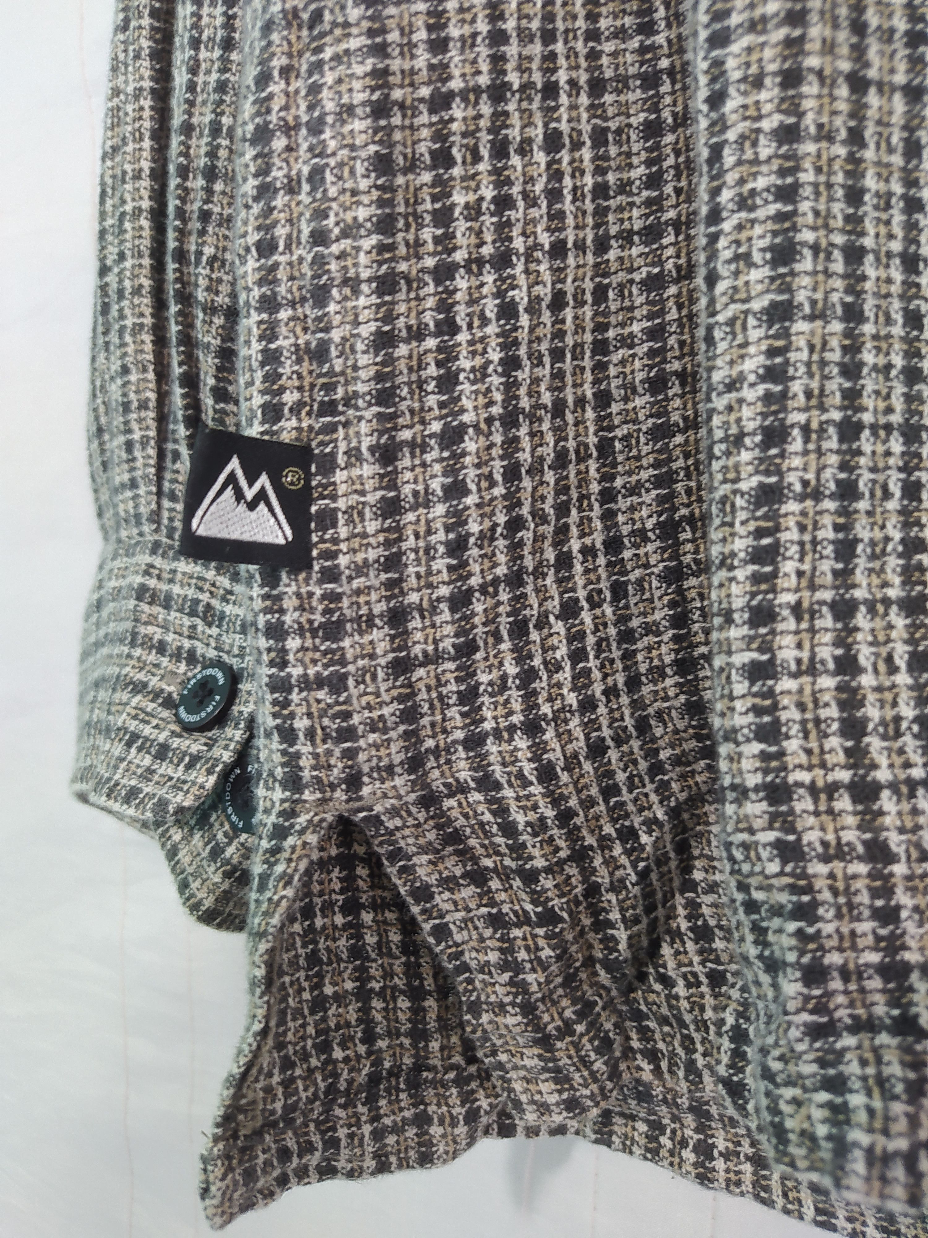 Japanese Brand First Down flannel Zipper Size US M / EU 48-50 / 2 - 5 Thumbnail