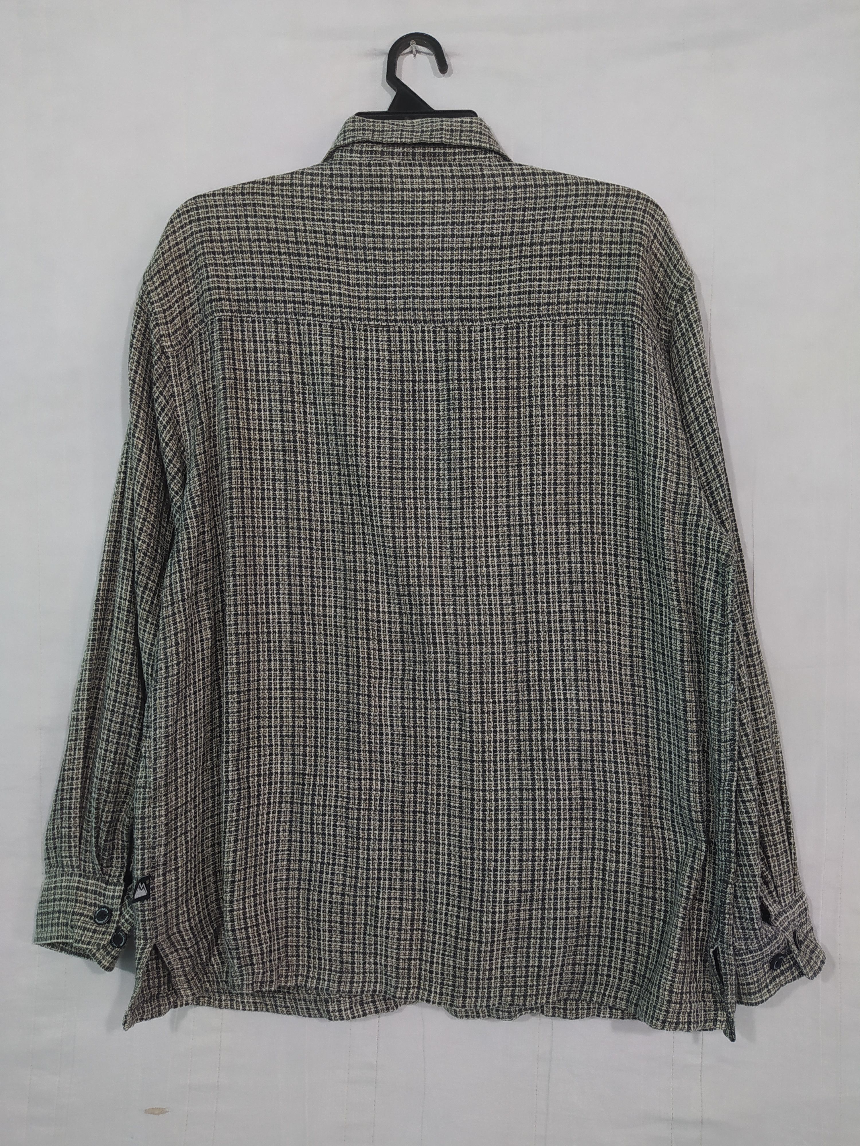 Japanese Brand First Down flannel Zipper Size US M / EU 48-50 / 2 - 2 Thumbnail