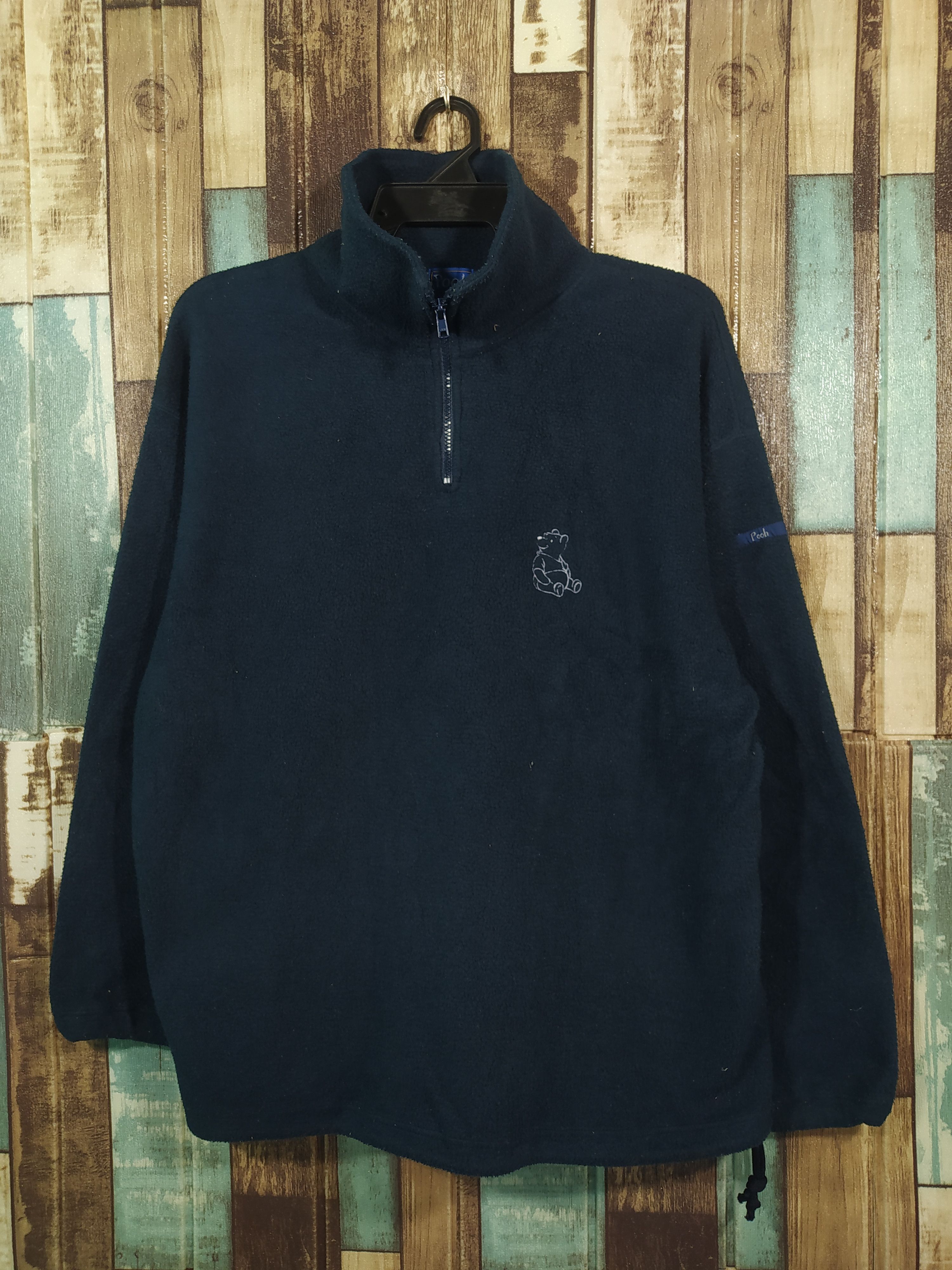Vintage Vintage Pooh Fleece half Zipper Size US L / EU 52-54 / 3 - 1 Thumbnail